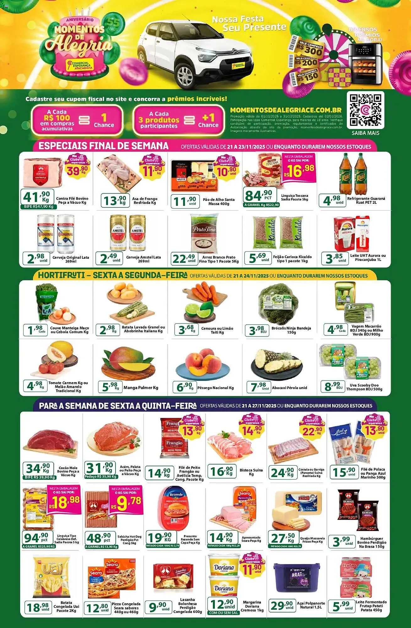 Encarte de Folheto Comercial Esperança 21 de novembro até 27 de novembro 2025 - Pagina 1