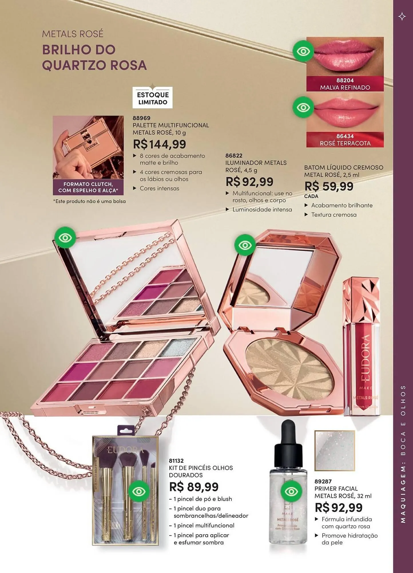 Encarte de Catálogo Eudora 27 de janeiro até 28 de fevereiro 2026 - Pagina 45