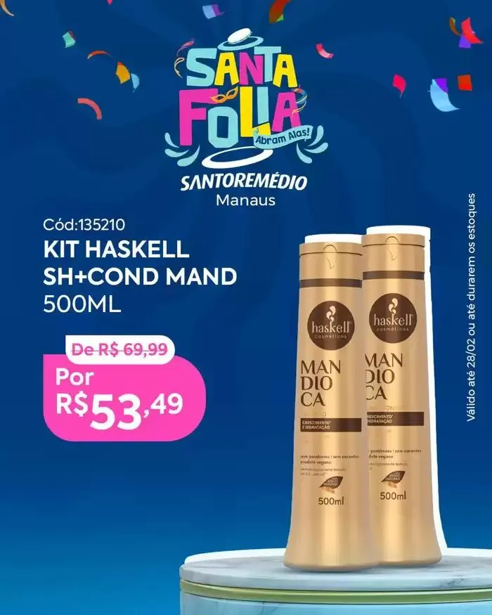 Encarte de Santa Folia 21 de fevereiro até 28 de fevereiro 2025 - Pagina 6