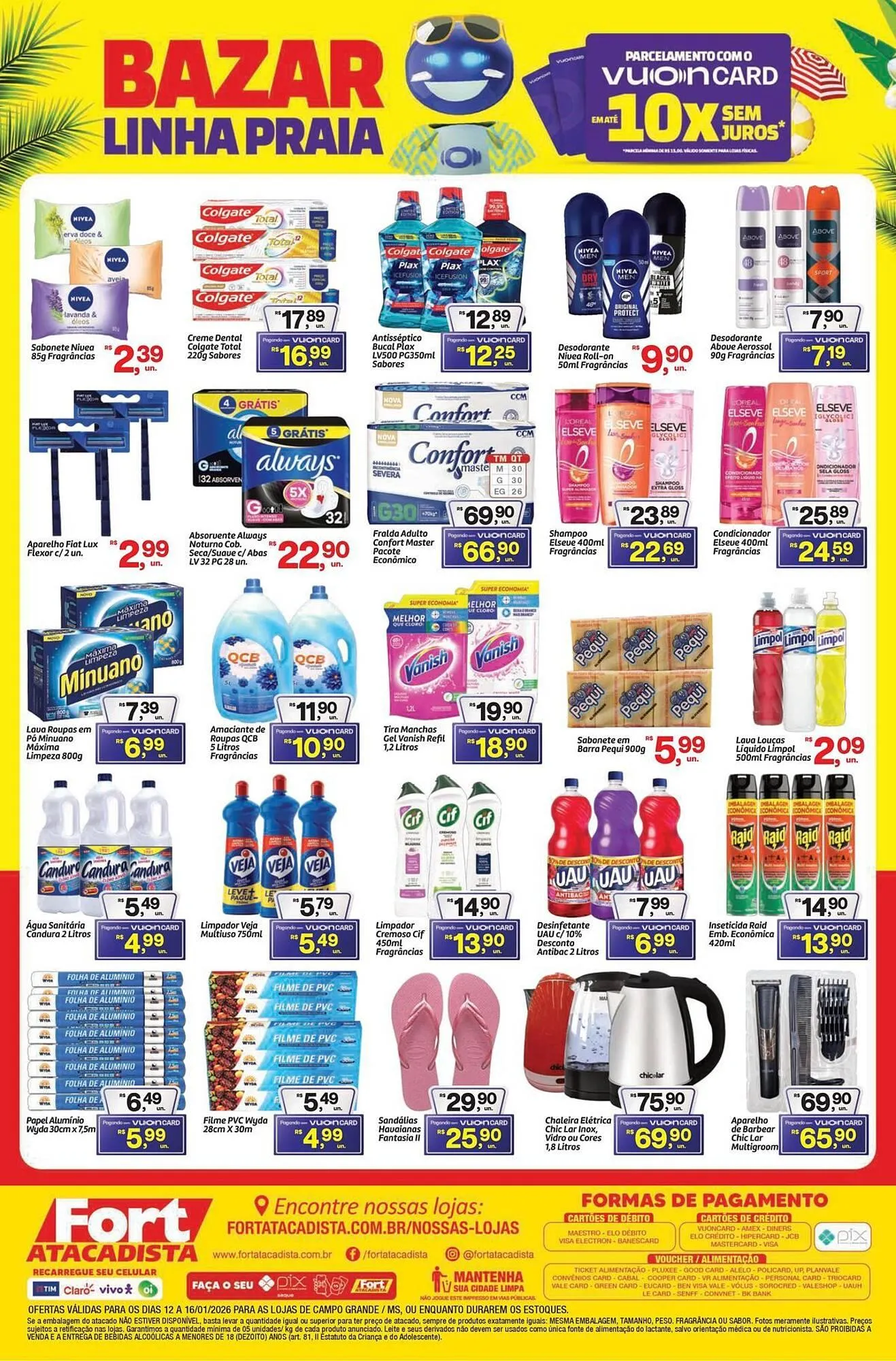 Encarte de Tabloide Fort Atacadista 12 de janeiro até 16 de janeiro 2026 - Pagina 4