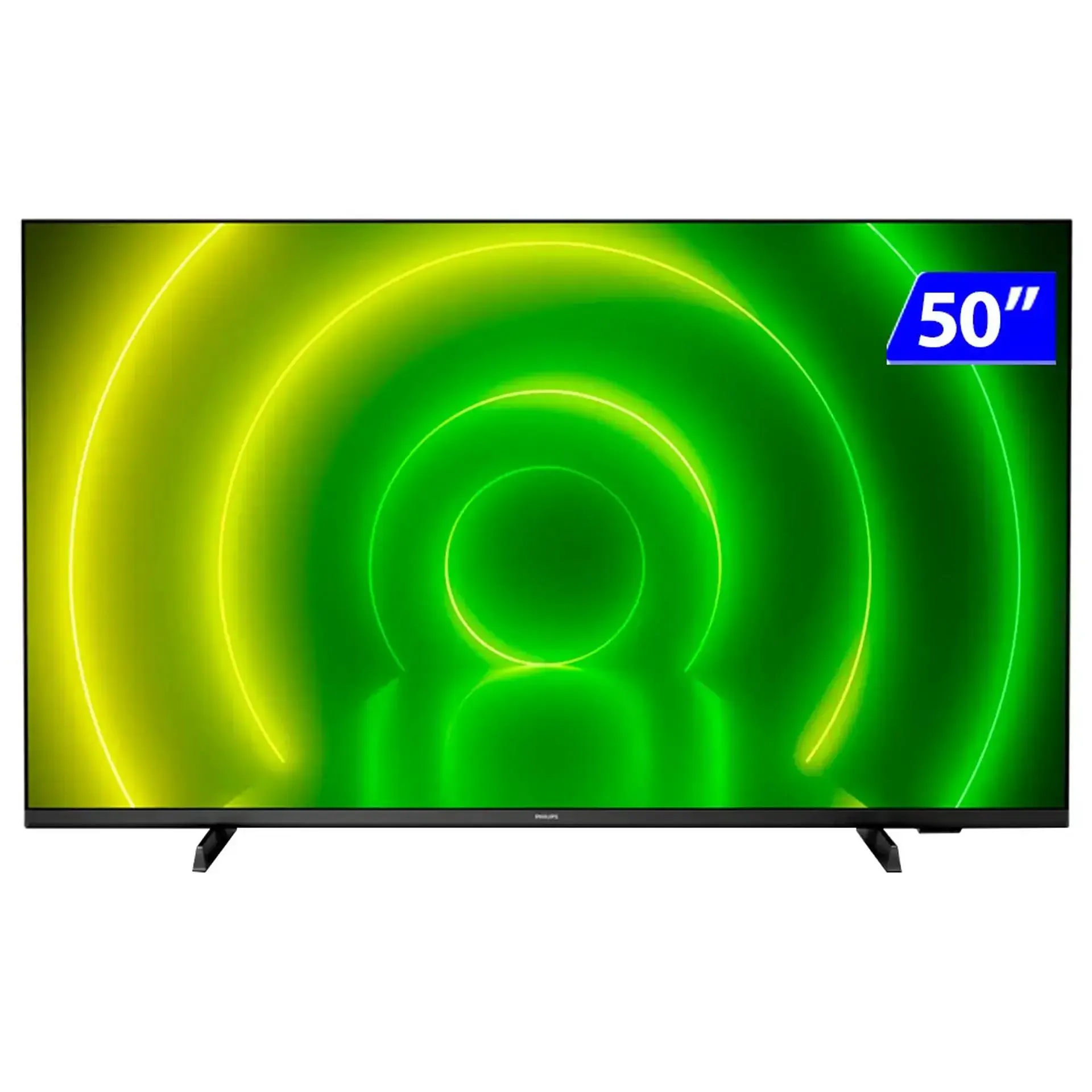 Smart TV Philips LED 50" 4K Ultra HD Wi-Fi Android Comando de Voz 50PUG7406/78