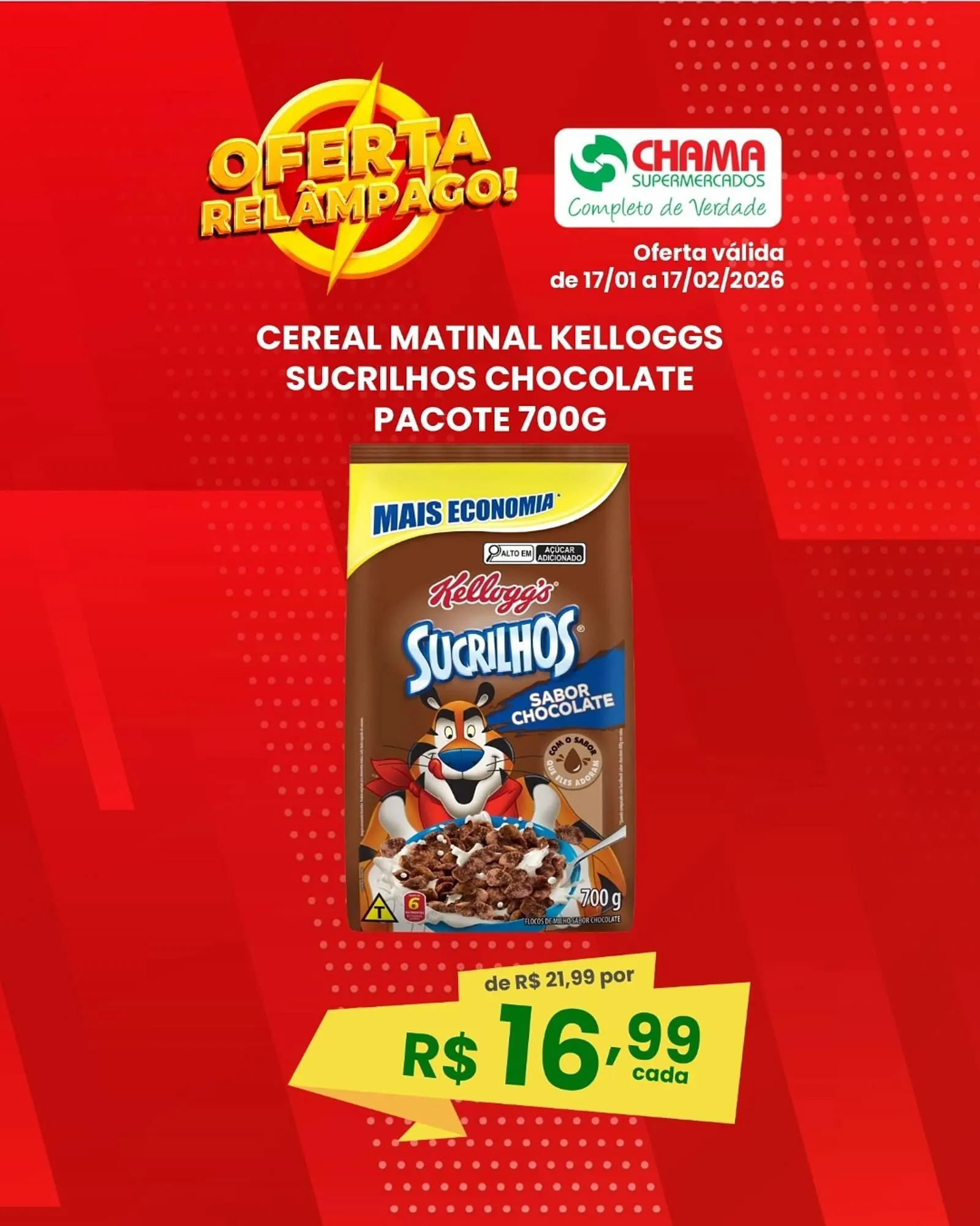 Encarte de Catálogo Chama Supermercados 19 de janeiro até 8 de fevereiro 2026 - Pagina 3