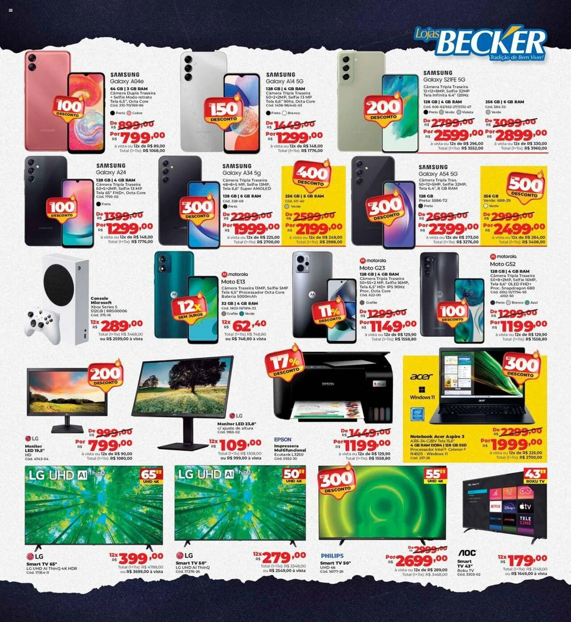 Encarte de Catálogo Lojas Becker 20 de novembro até 25 de novembro 2023 - Pagina 8