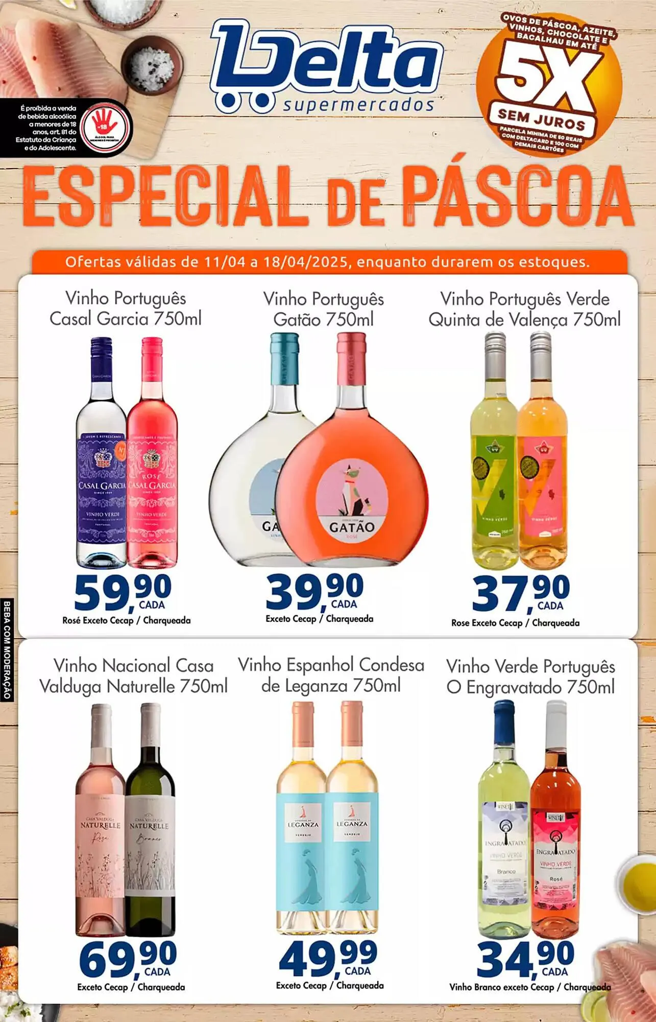 Encarte de Catálogo Delta Supermercados 11 de abril até 18 de abril 2025 - Pagina 5