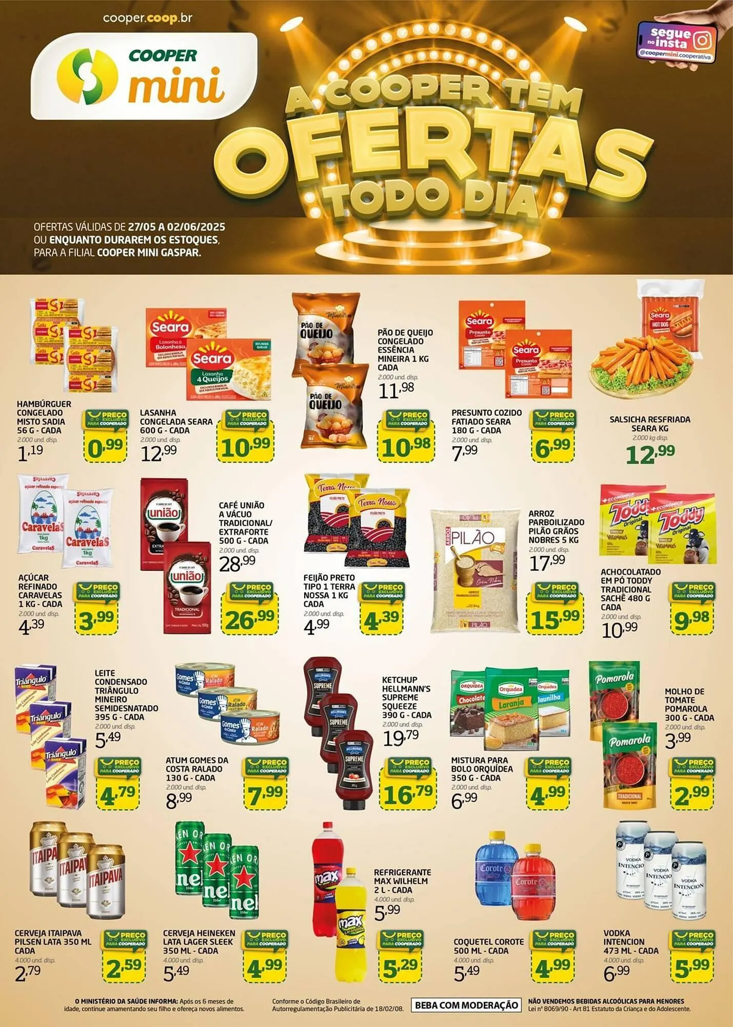 Encarte de Catálogo Cooper 28 de maio até 2 de junho 2025 - Pagina 1