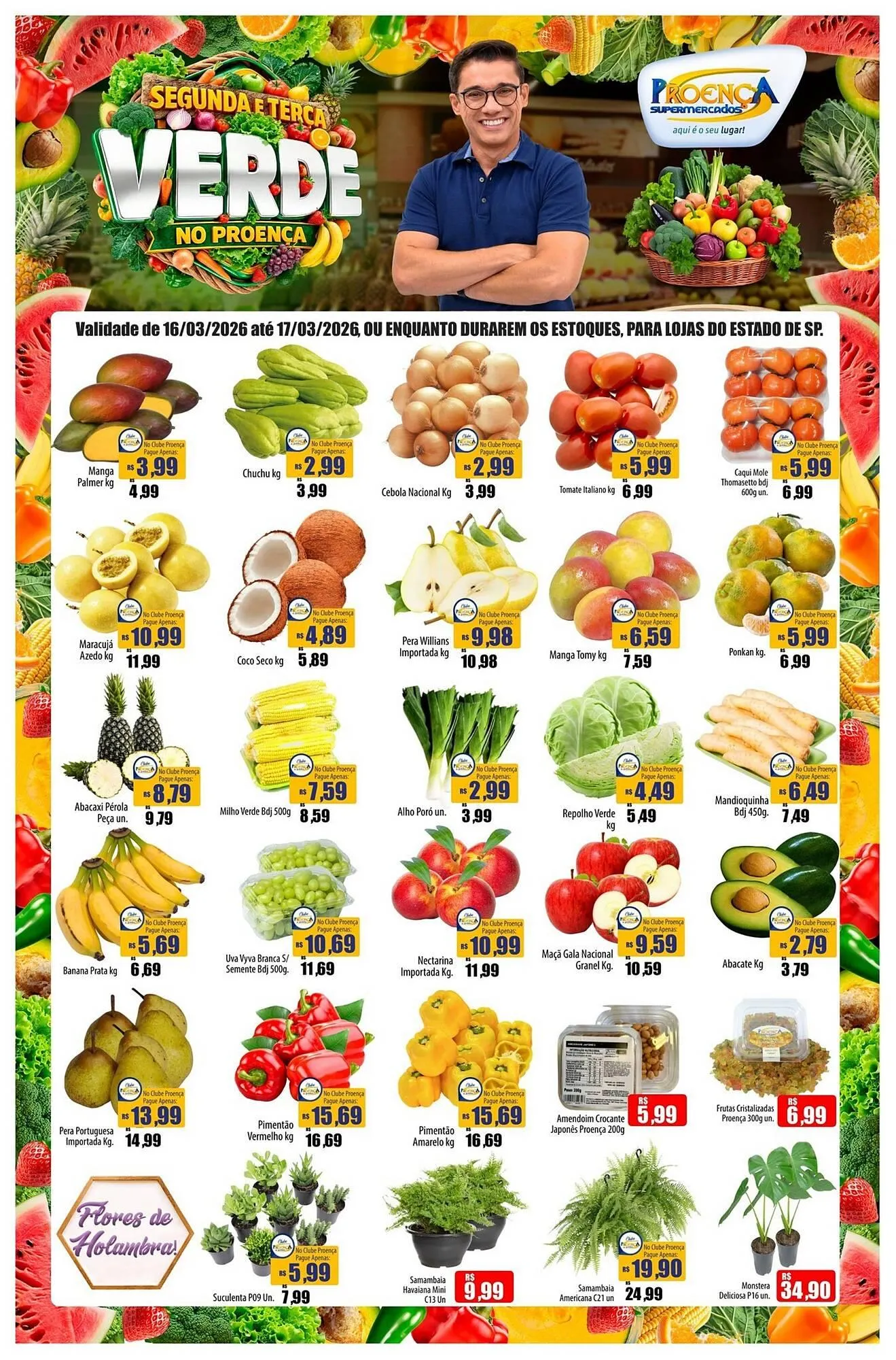Encarte de Catálogo Proença Supermercados 16 de março até 17 de março 2026 - Pagina 1