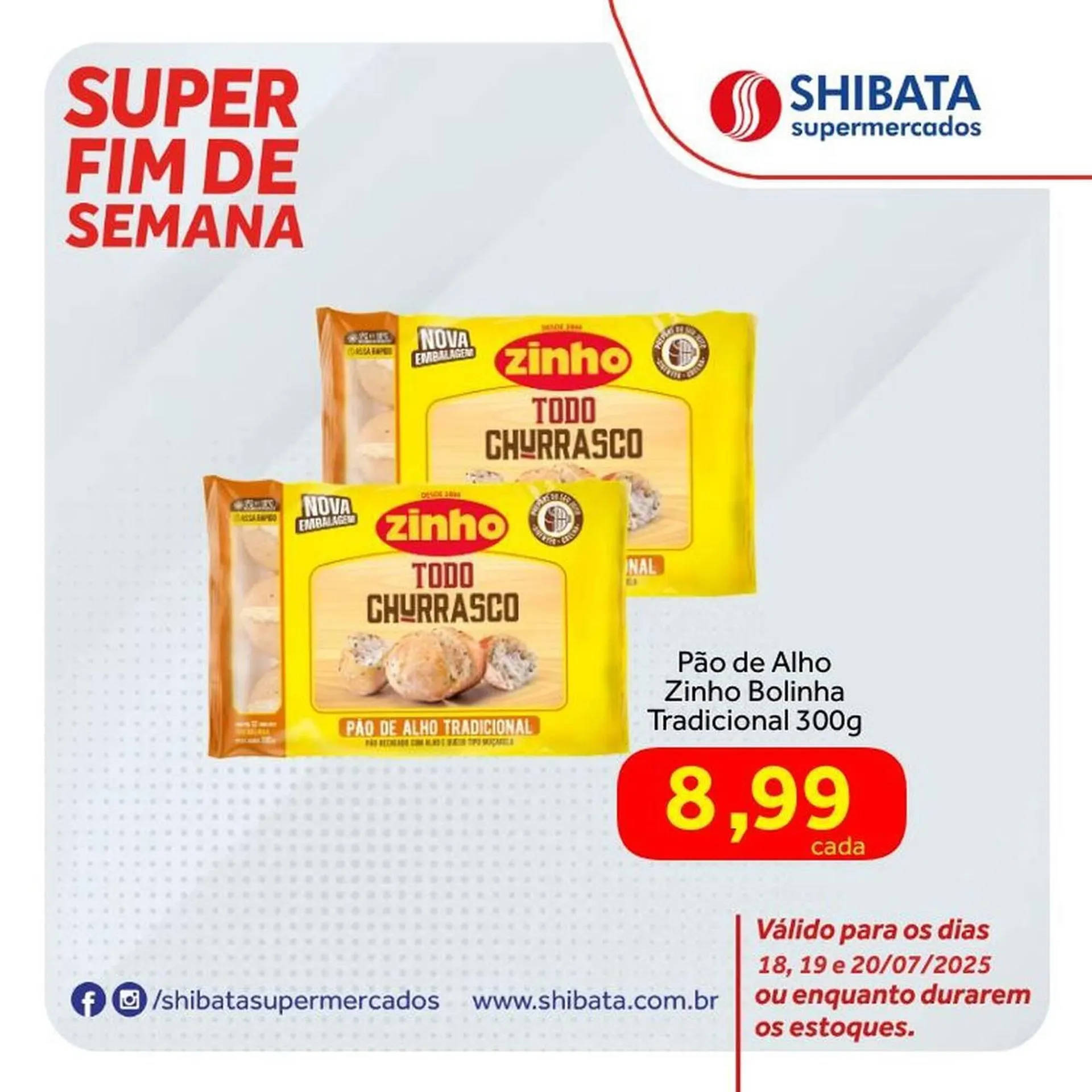 Encarte de Catálogo Shibata Supermercados 18 de julho até 19 de julho 2025 - Pagina 3