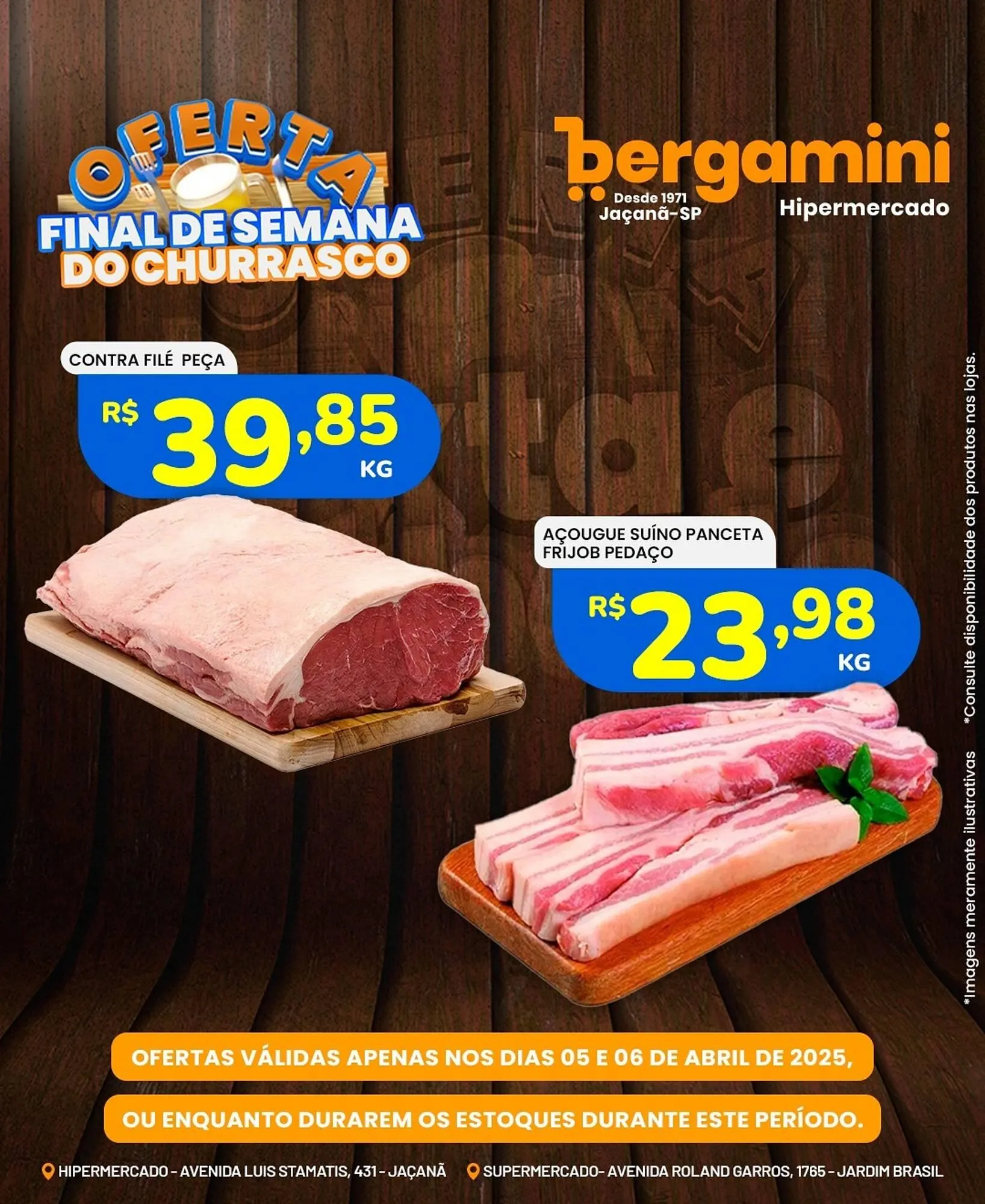 Encarte de Catálogo Supermercado Bergamini 5 de abril até 6 de abril 2025 - Pagina 1