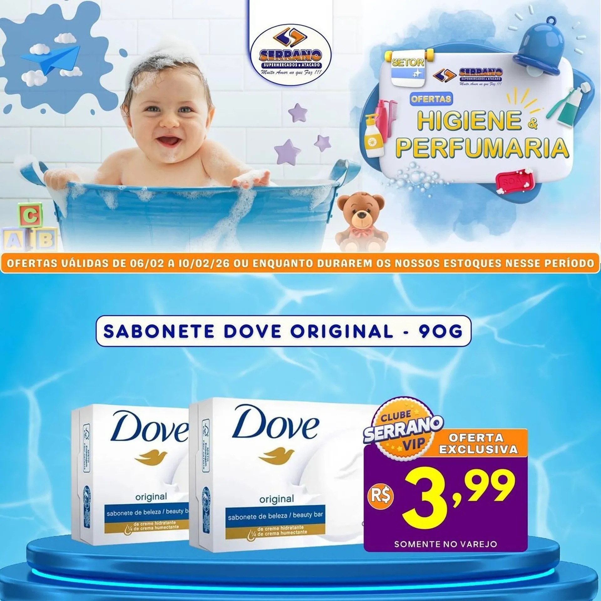 Encarte de Catálogo Serrano Supermercado 6 de fevereiro até 10 de fevereiro 2026 - Pagina 4