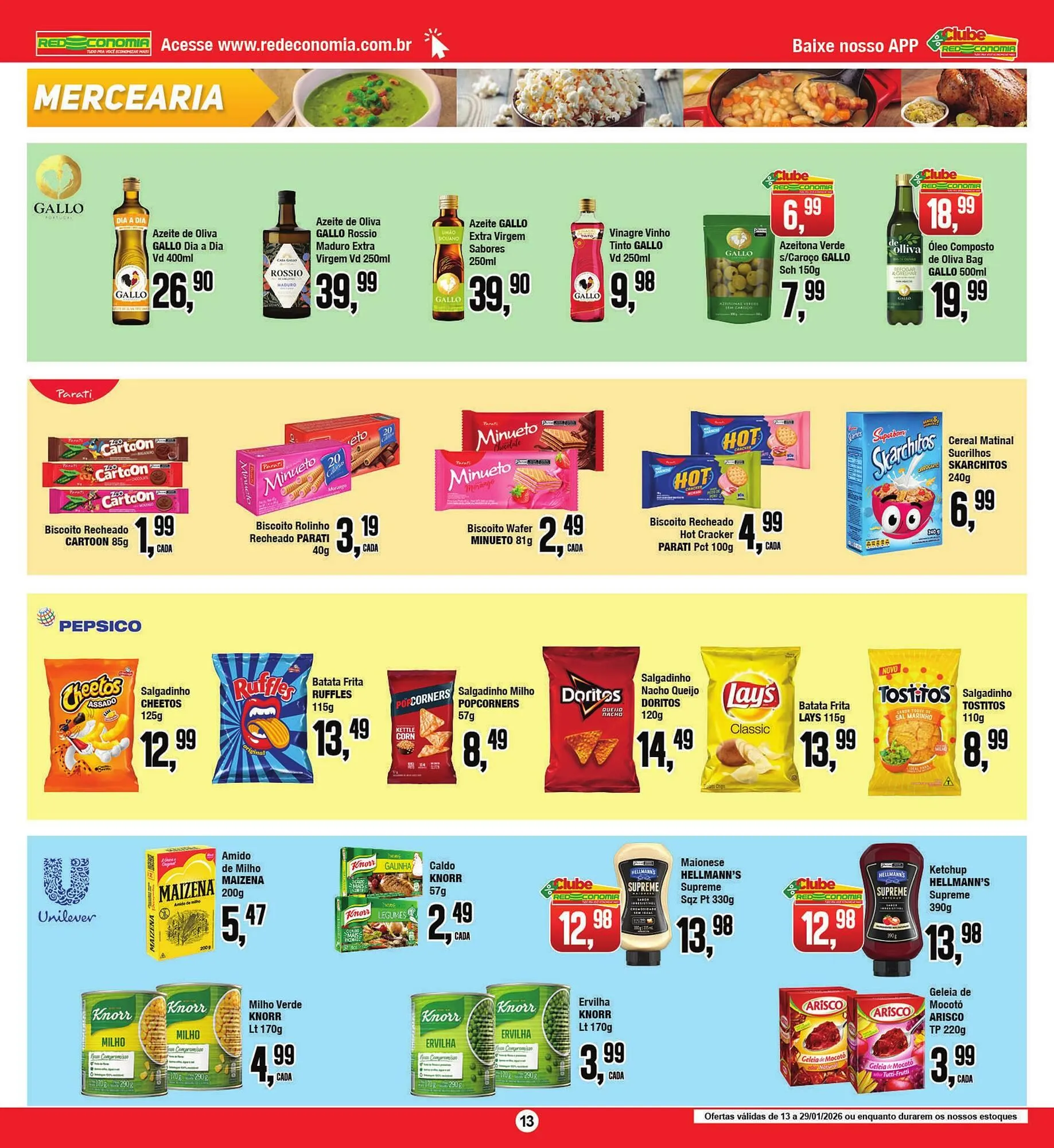Encarte de Encarte Rede Economia 21 de janeiro até 29 de janeiro 2026 - Pagina 13