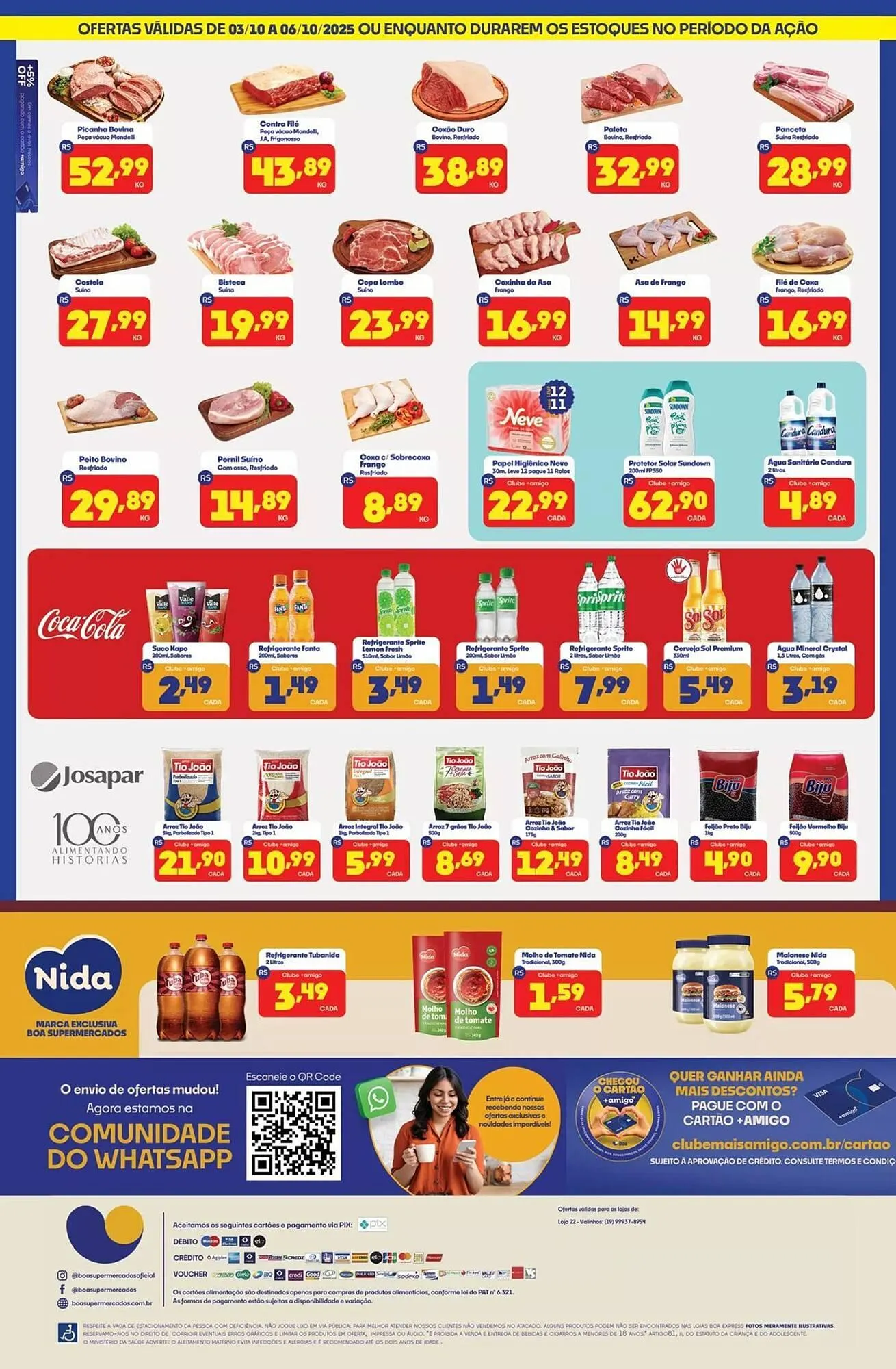 Encarte de Tabloide Boa Supermercados 3 de outubro até 6 de outubro 2025 - Pagina 2