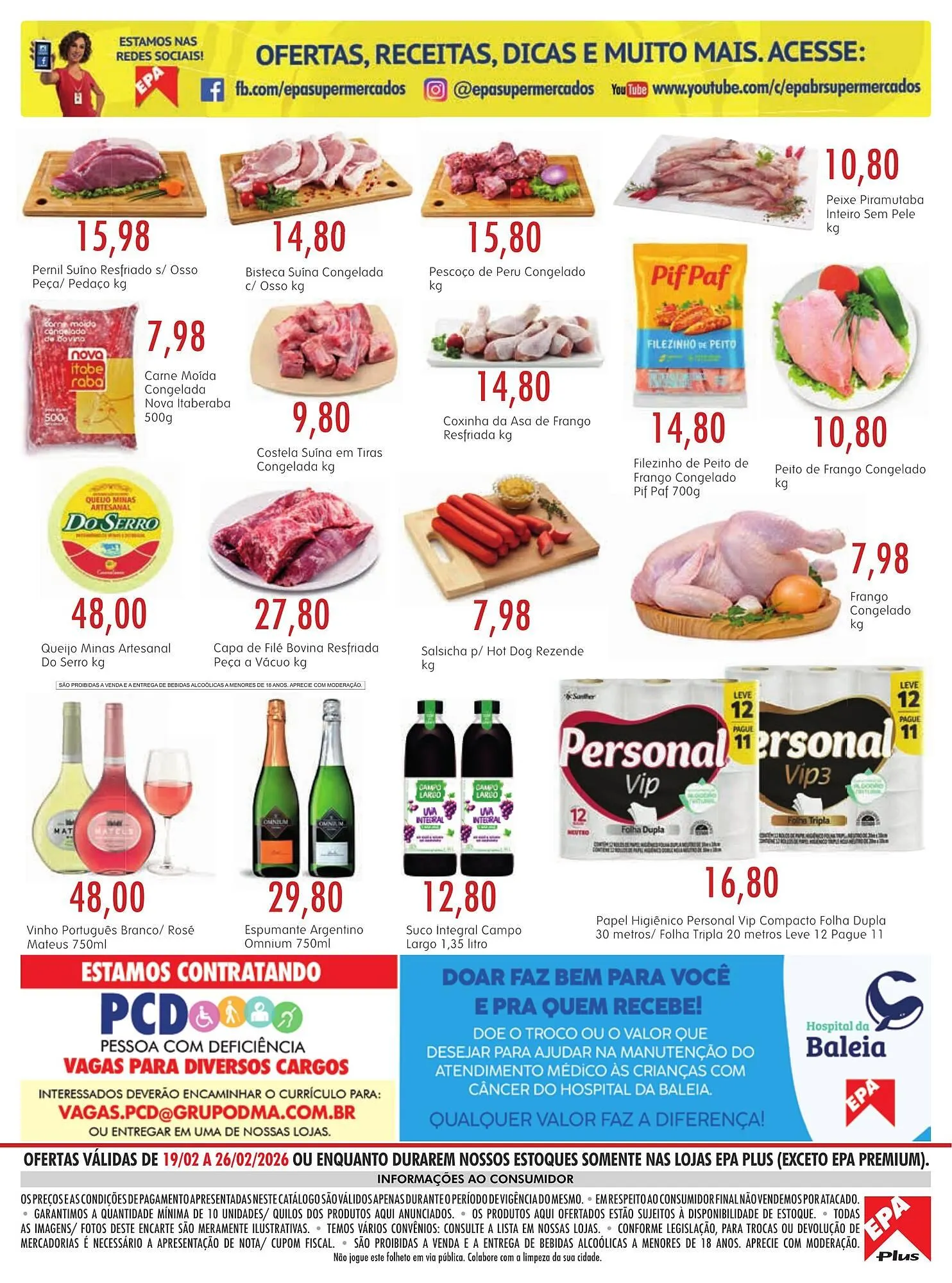 Encarte de Folheto Epa 19 de fevereiro até 26 de fevereiro 2026 - Pagina 4