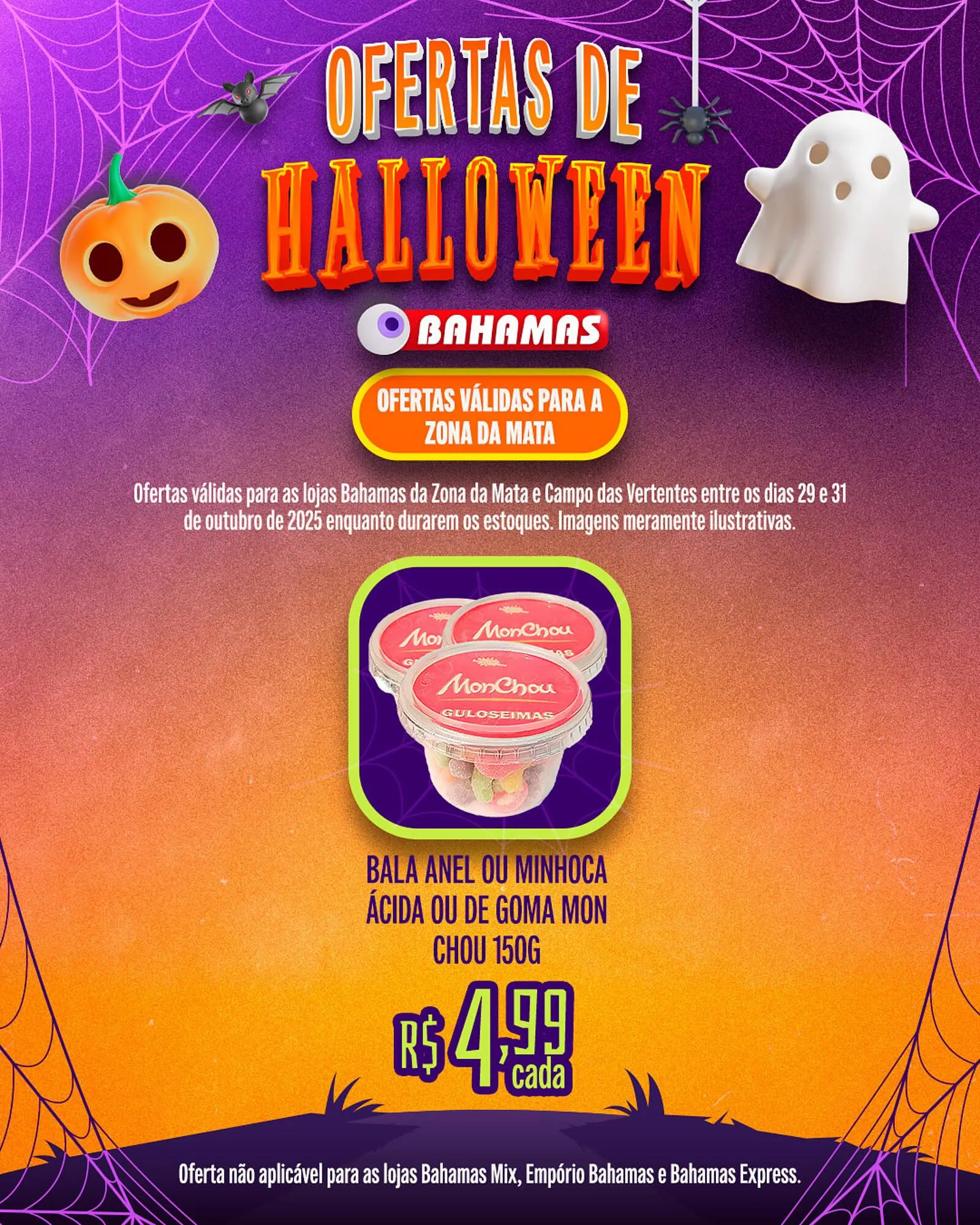 Encarte de Catálogo Bahamas Supermercados 29 de outubro até 31 de outubro 2025 - Pagina 4