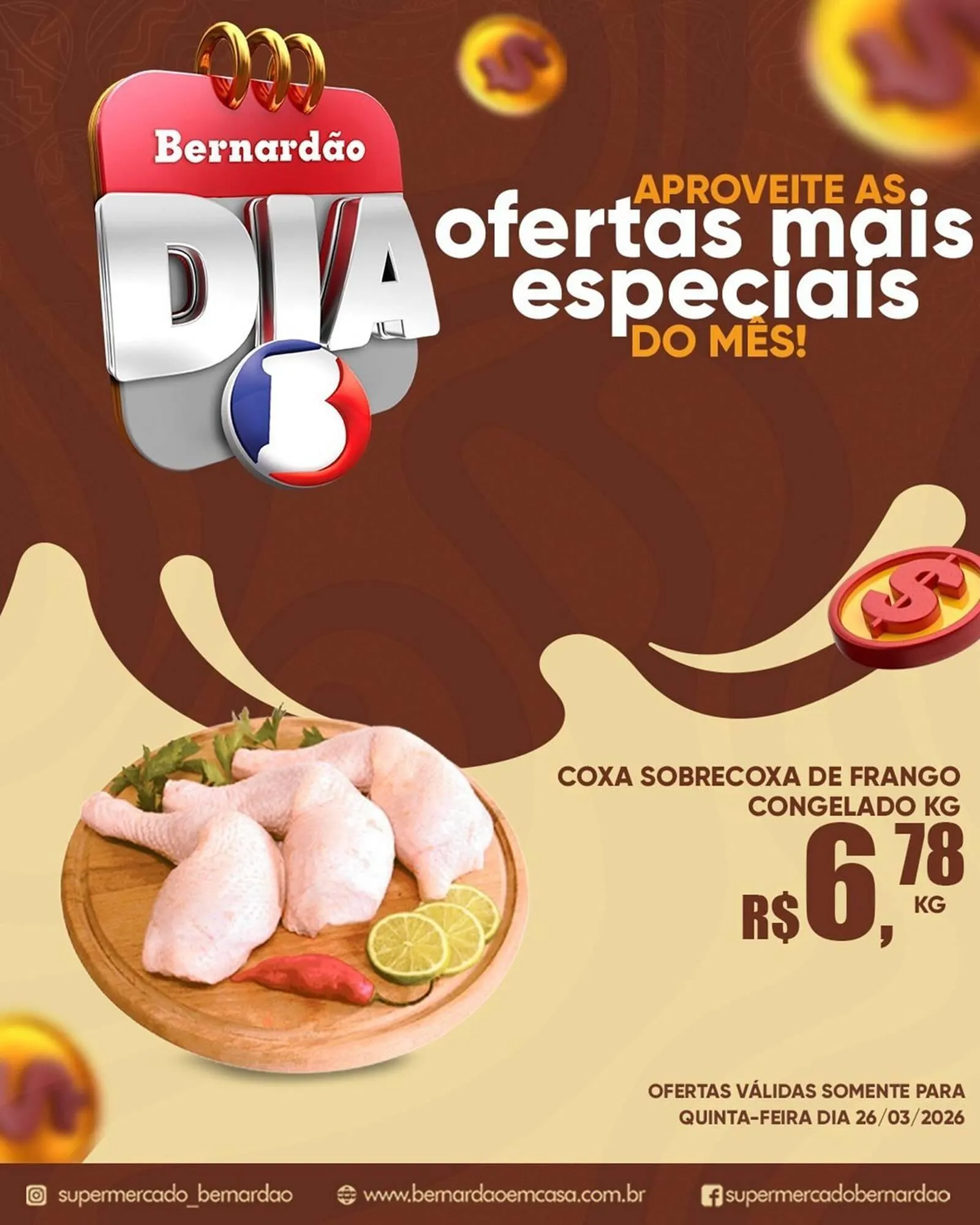 Encarte de Catálogo Supermercado Bernardão 26 de março até 26 de março 2026 - Pagina 2