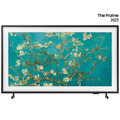 Smart TV Samsung 32" Qled The Frame, Tela Matte Design Slim Wi-fi HDMI LS03C