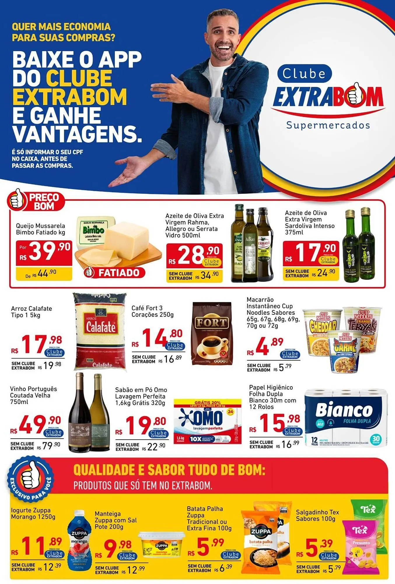 Encarte de Catálogo Extrabom Supermercados 30 de julho até 17 de agosto 2025 - Pagina 1
