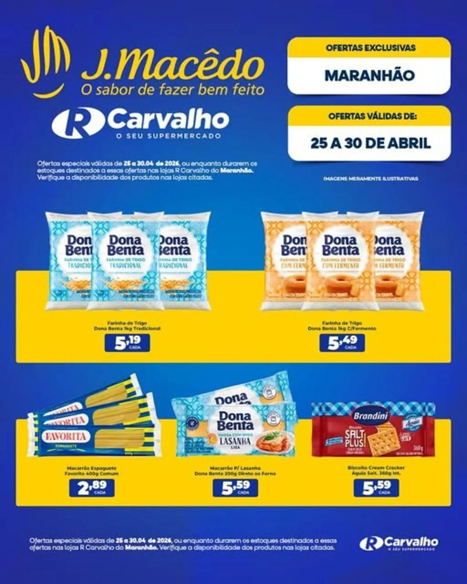 Encarte de Catálogo Carvalho Supermercado 27 de abril até 30 de abril 2026 - Pagina 1