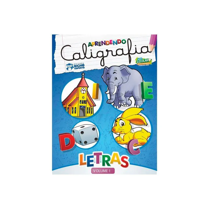 Aprendendo Caligrafia Letras - Bicho Esperto