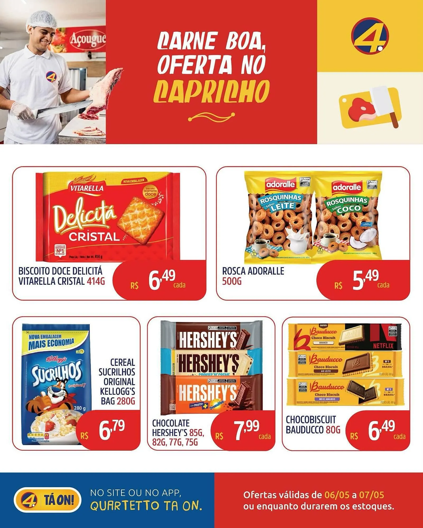 Encarte de Catálogo Quartetto Supermercados 6 de maio até 7 de maio 2026 - Pagina 5