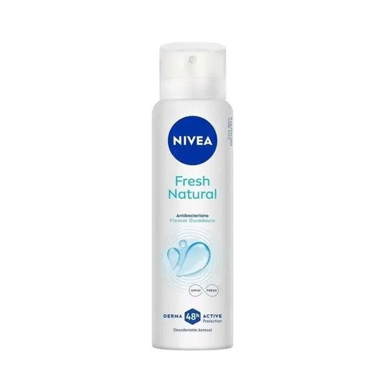 Kit Desodorante Aerossol Nivea Fresh Natural 150ml