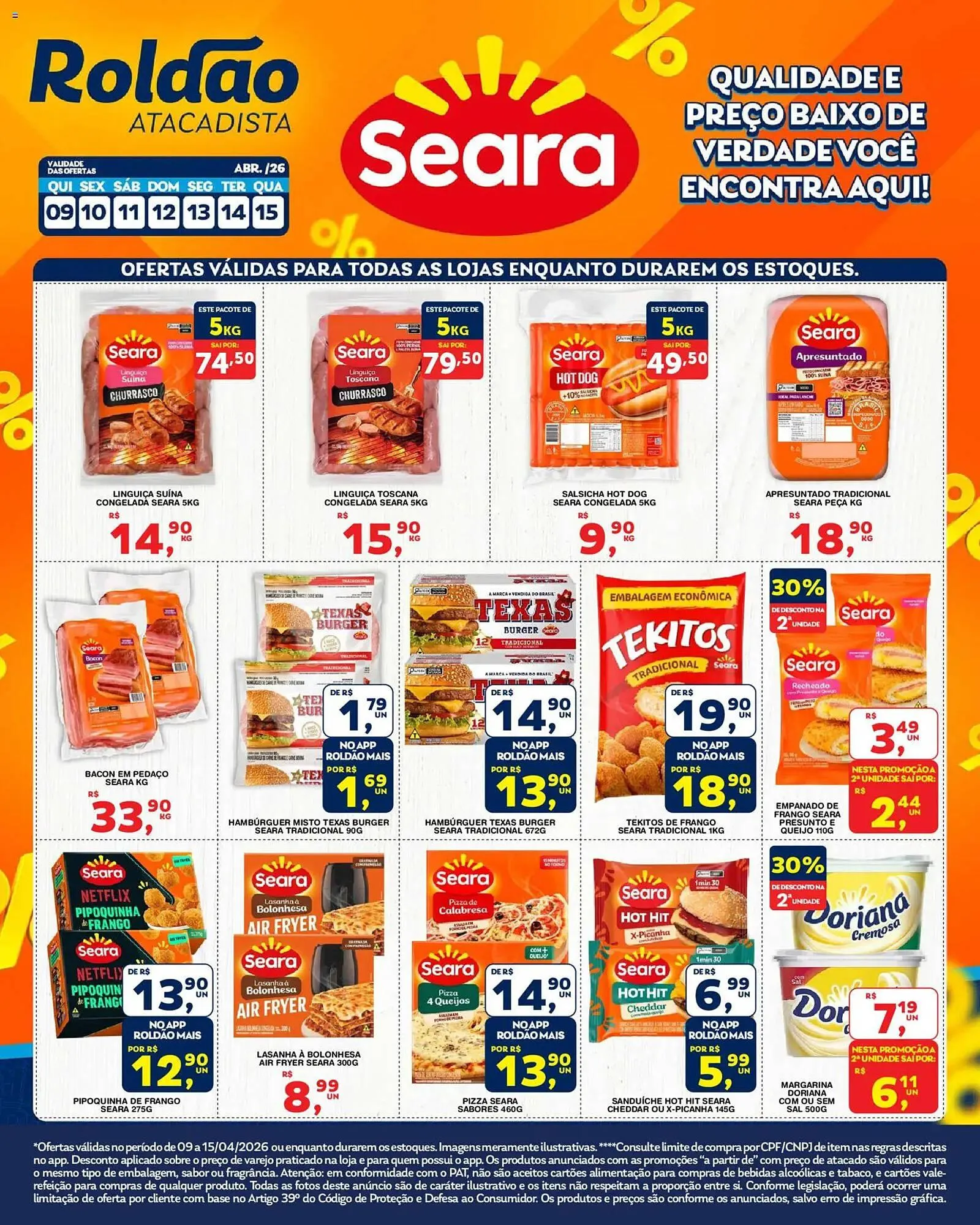 Encarte de Folheto Roldão 9 de abril até 16 de abril 2026 - Pagina 1
