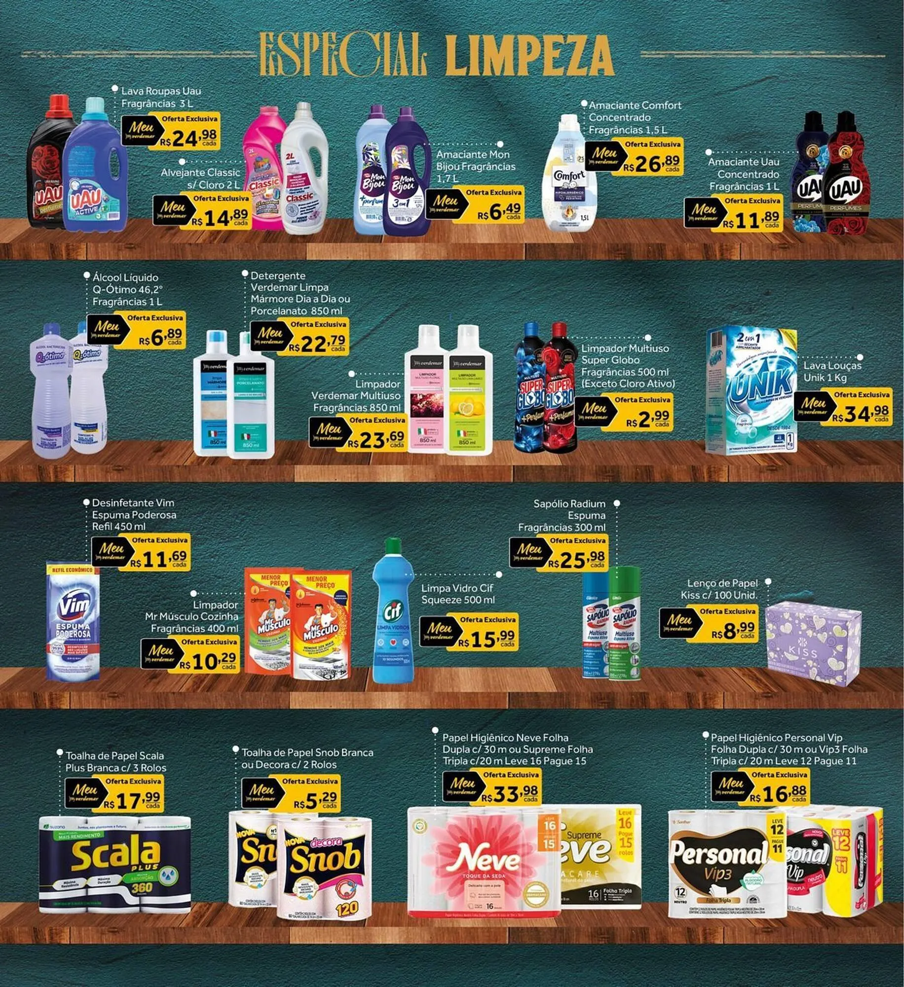 Encarte de Catálogo Verdemar Supermercado 30 de julho até 6 de agosto 2025 - Pagina 34