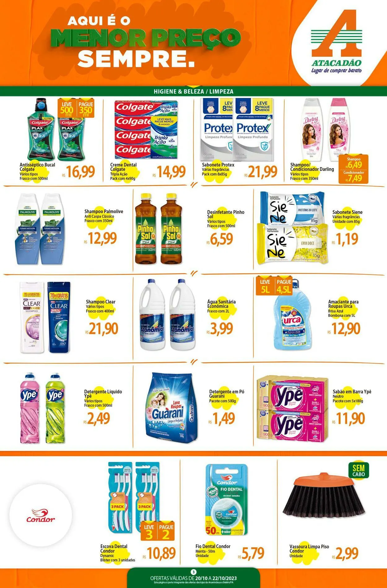 Encarte de Atacadão - PA - Ananindeua e Belém 20 de outubro até 22 de outubro 2023 - Pagina 3