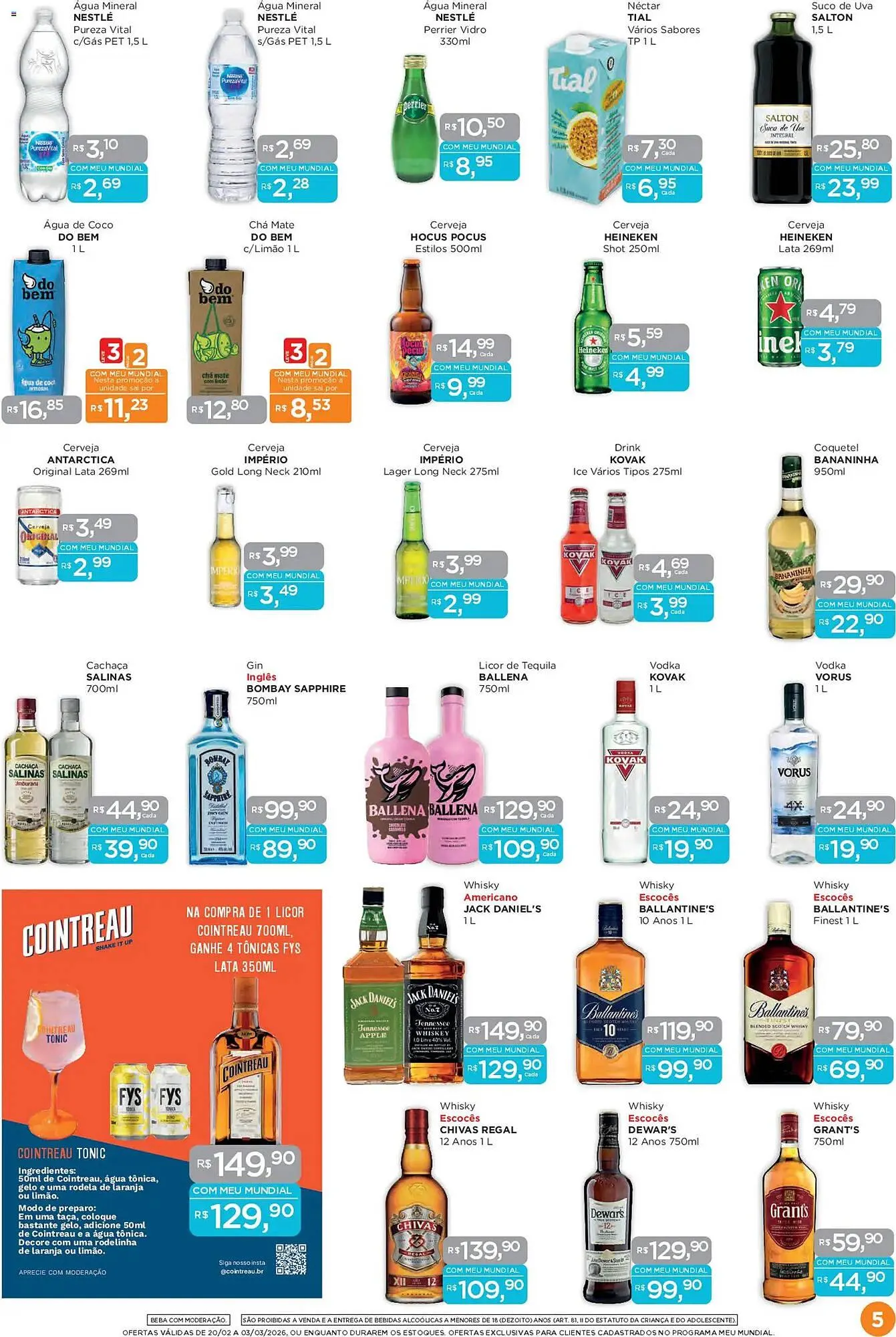 Encarte de Encarte Supermercados Mundial 20 de fevereiro até 3 de março 2026 - Pagina 5