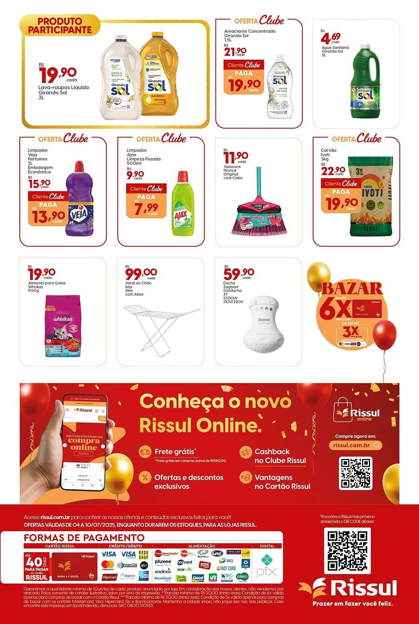 Encarte de Catálogo Supper Rissul 4 de julho até 10 de julho 2025 - Pagina 8