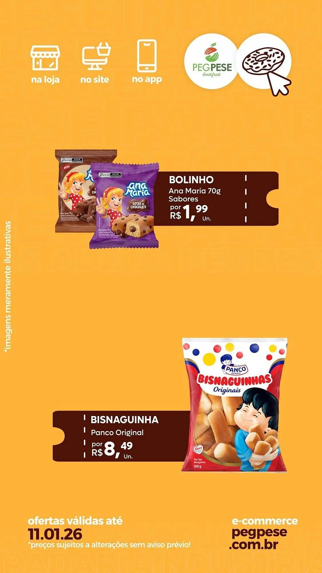 Encarte de Folheto Peg Pese 7 de janeiro até 12 de janeiro 2026 - Pagina 1