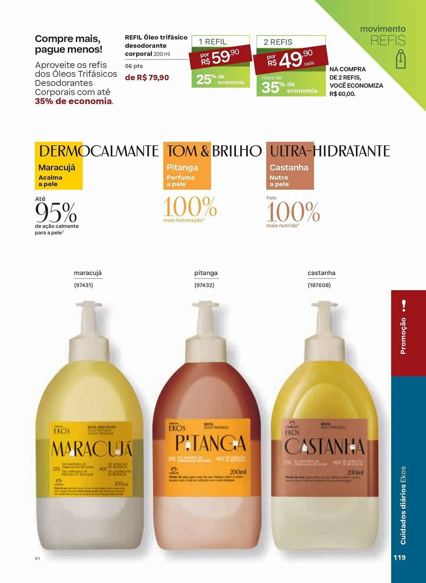 Encarte de Catálogo Natura 1 de janeiro até 31 de janeiro 2026 - Pagina 119