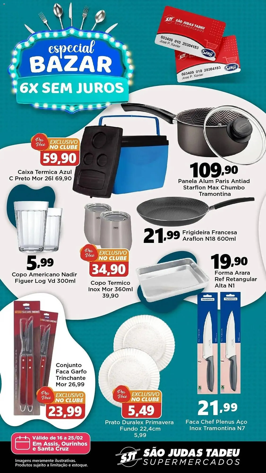 Encarte de Folheto São Judas Tadeu 16 de fevereiro até 26 de fevereiro 2026 - Pagina 1