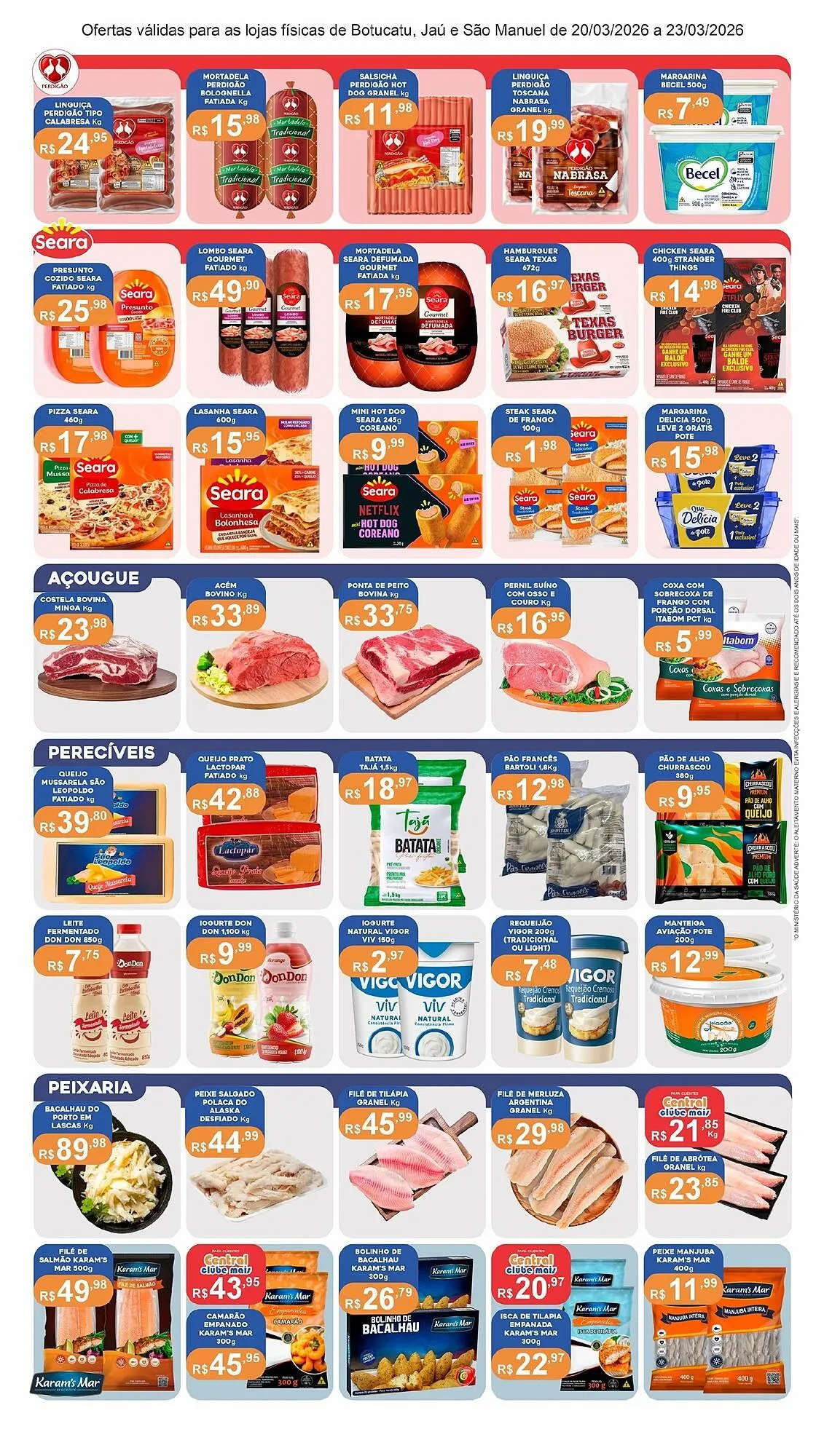 Encarte de Catálogo Central Supermercados 20 de março até 23 de março 2026 - Pagina 2