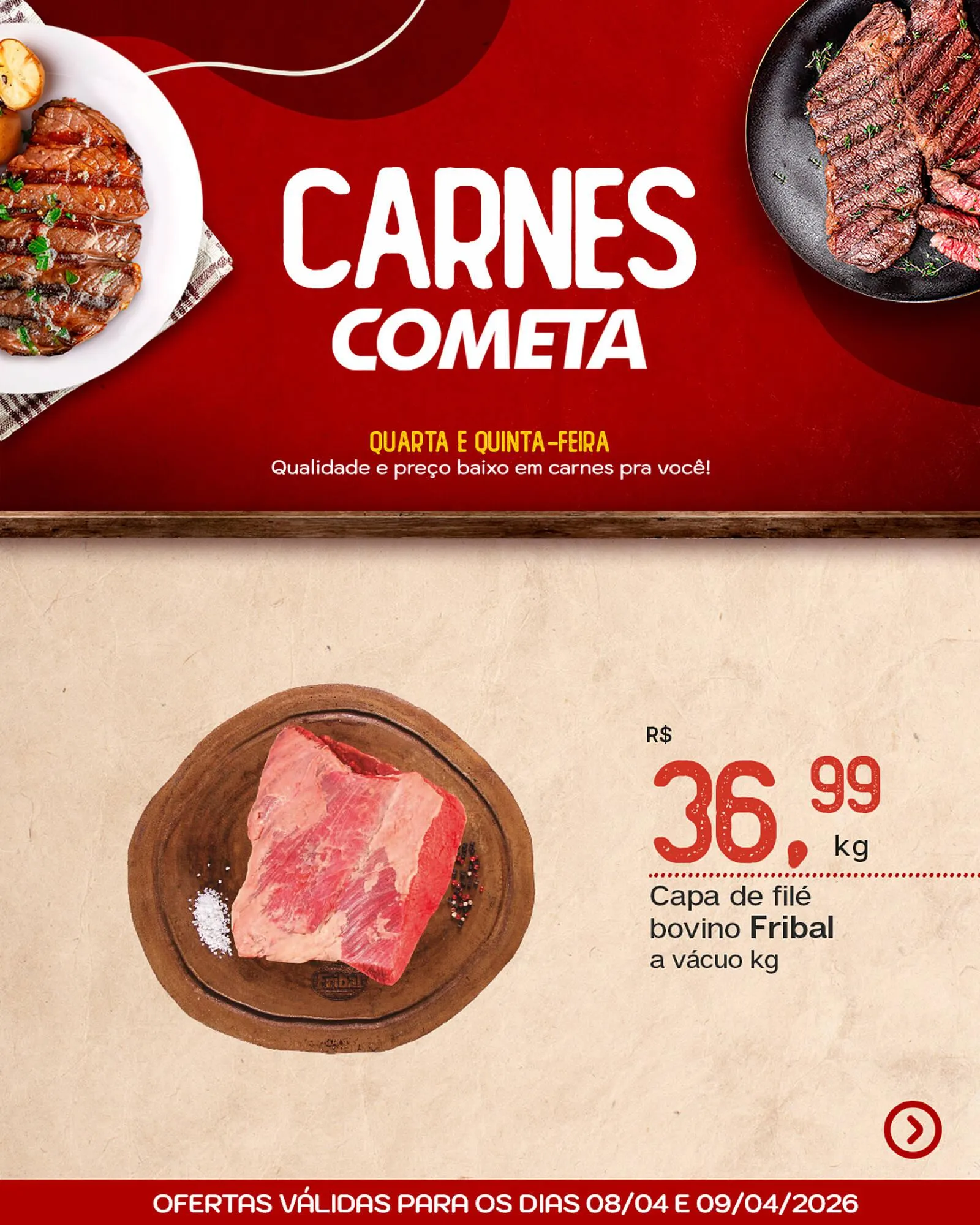 Encarte de Encarte Cometa Supermercados 8 de abril até 9 de abril 2026 - Pagina 3