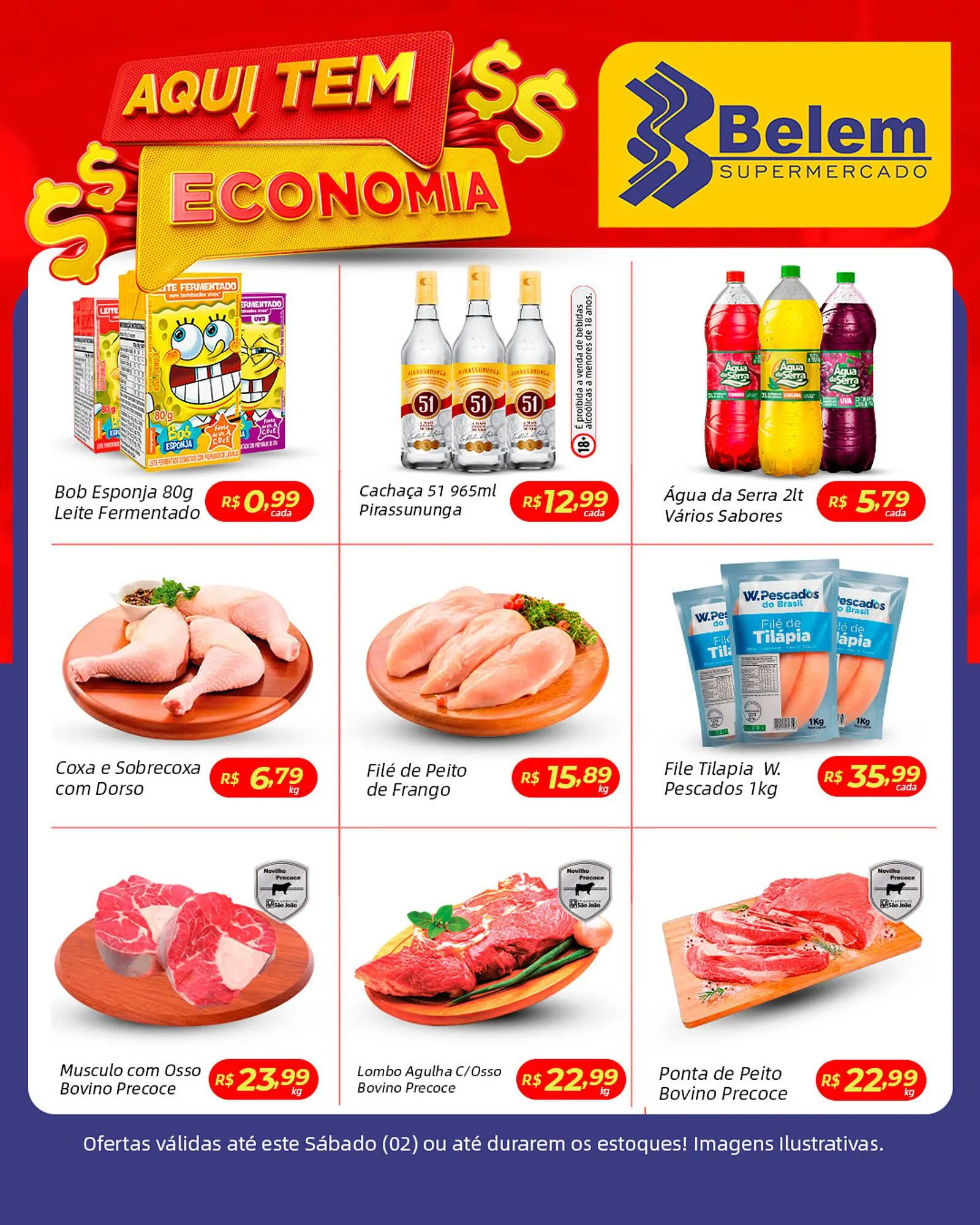 Encarte de Catálogo Belem Supermercados 28 de julho até 2 de agosto 2025 - Pagina 3