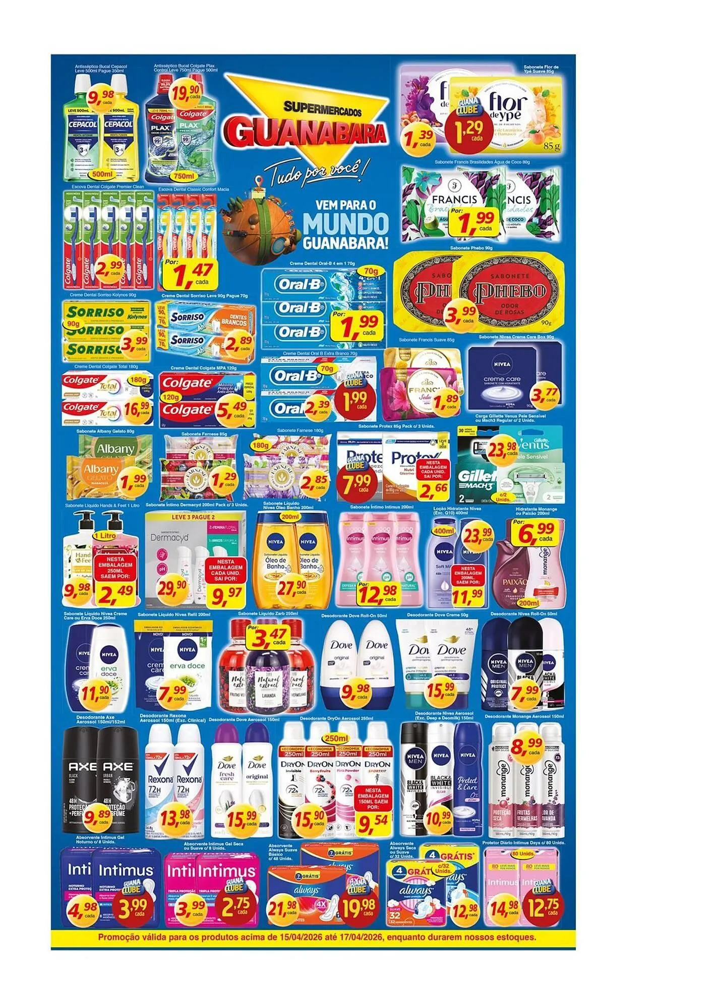 Encarte de Encarte Supermercados Guanabara 15 de abril até 17 de abril 2026 - Pagina 9