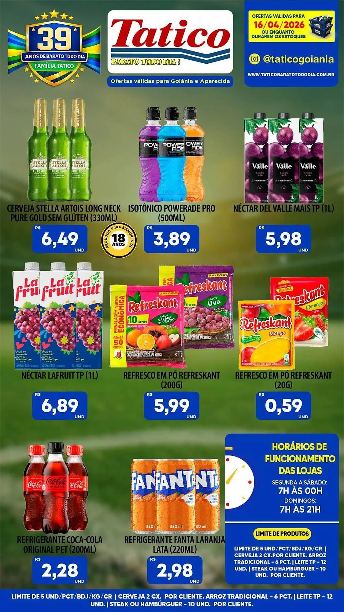 Encarte de Tabloide Tatico 16 de abril até 16 de abril 2026 - Pagina 20