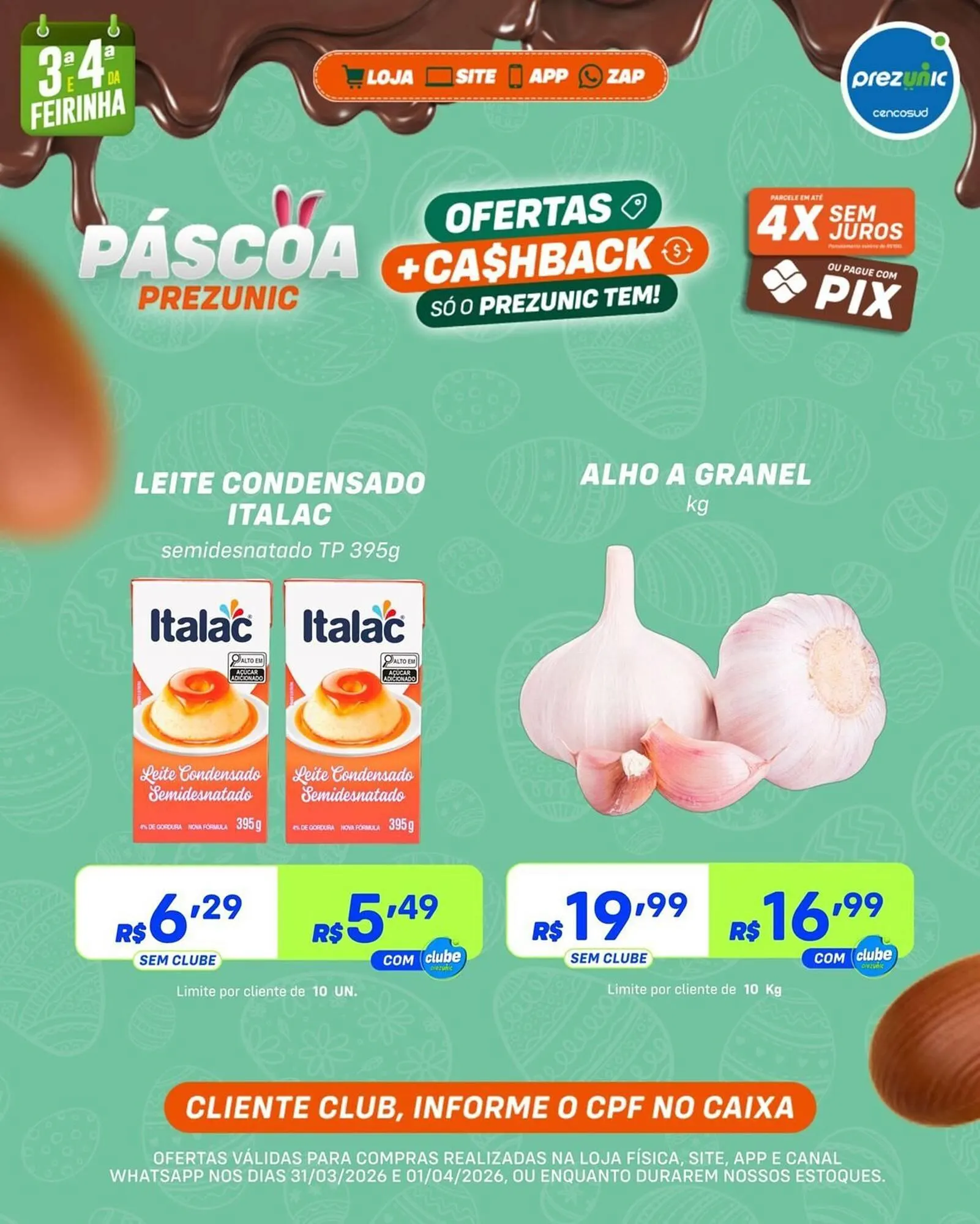 Encarte de Encarte Prezunic 31 de março até 1 de abril 2026 - Pagina 6