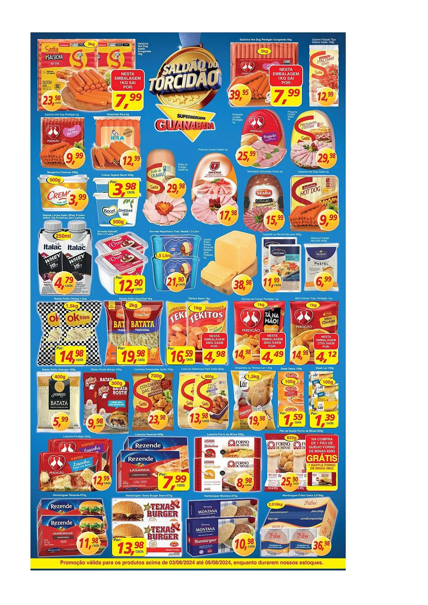 Encarte de Catálogo Supermercados Guanabara 3 de agosto até 6 de agosto 2024 - Pagina 10