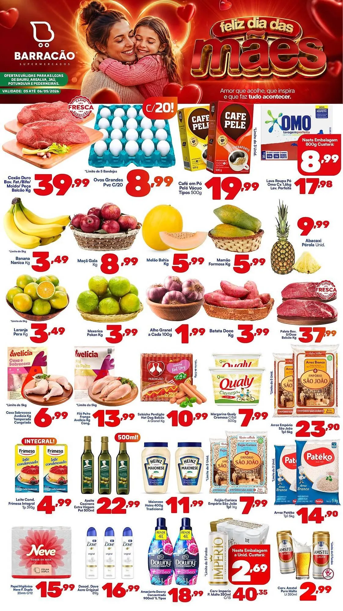 Encarte de Catálogo Barracão Supermercado 5 de maio até 6 de maio 2026 - Pagina 1