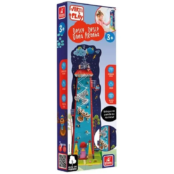 brinquedo torre desce vertifplay dona aranha brincadeira de criança