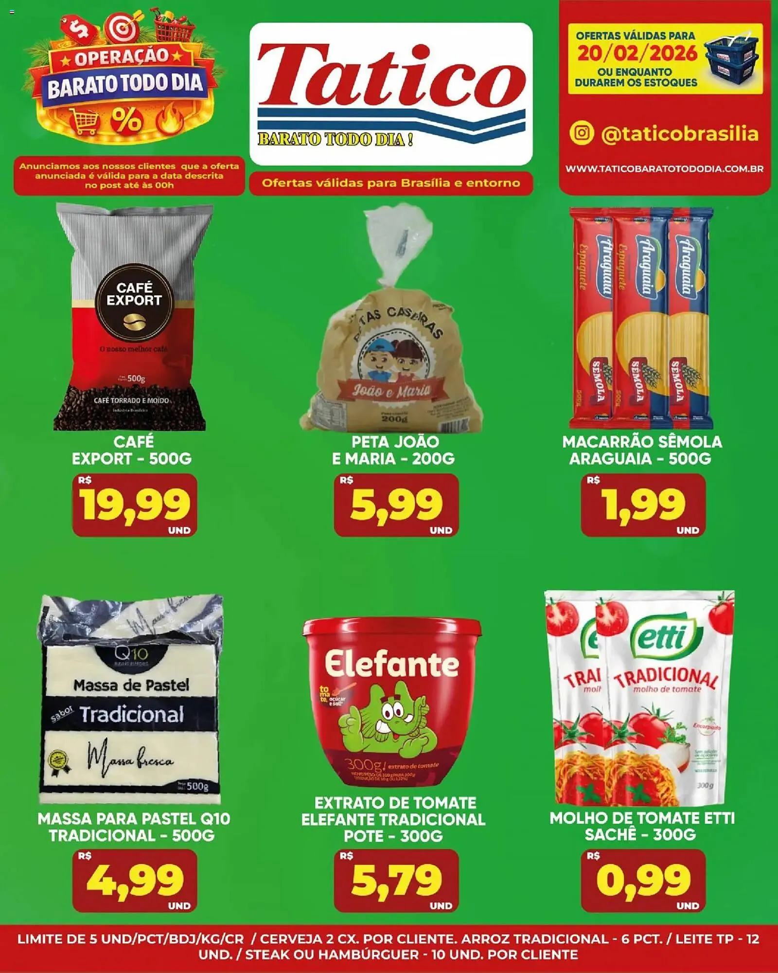 Encarte de Tabloide Tatico 20 de fevereiro até 20 de fevereiro 2026 - Pagina 4