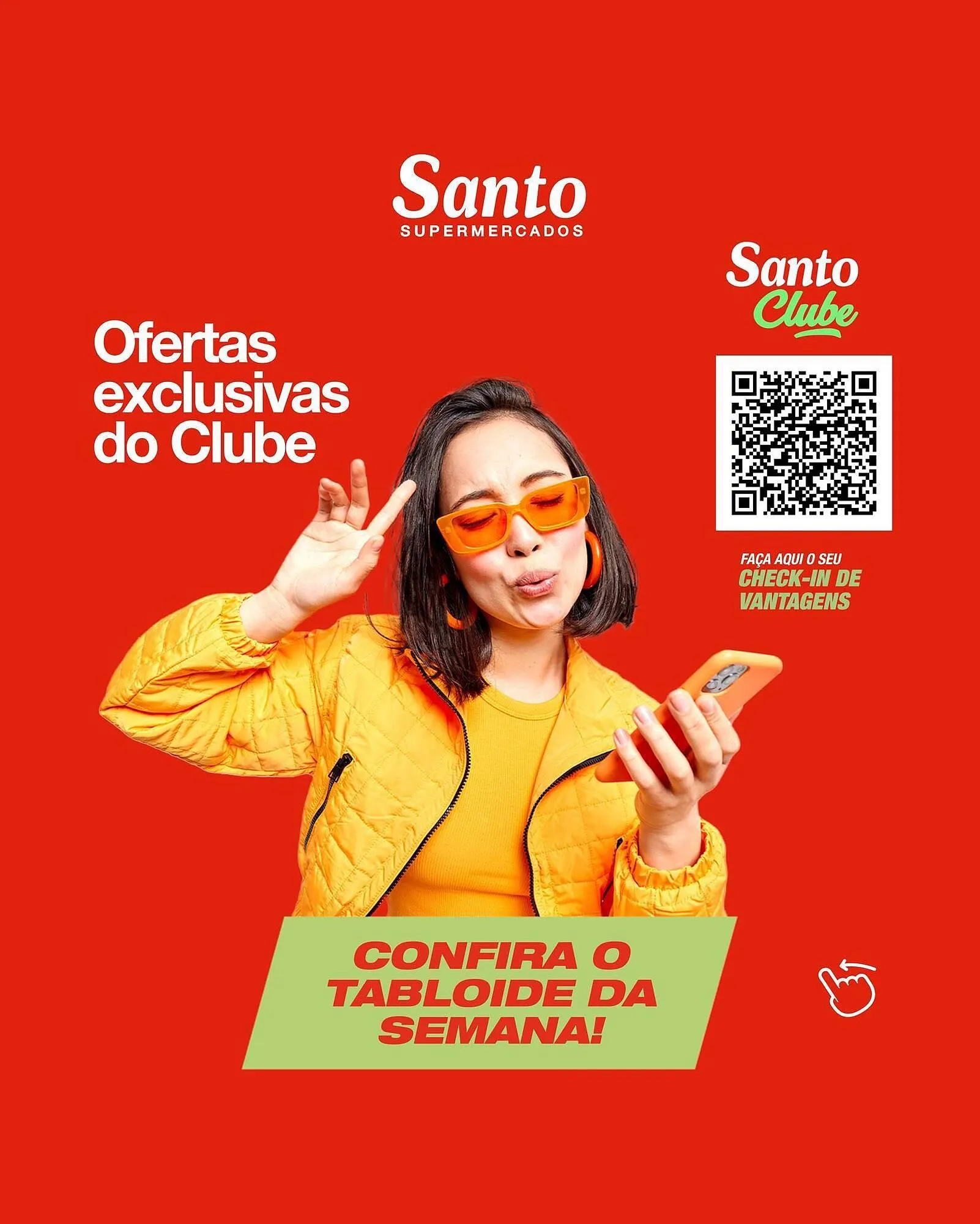 Encarte de Catálogo Santo Supermercados 29 de abril até 3 de maio 2026 - Pagina 1