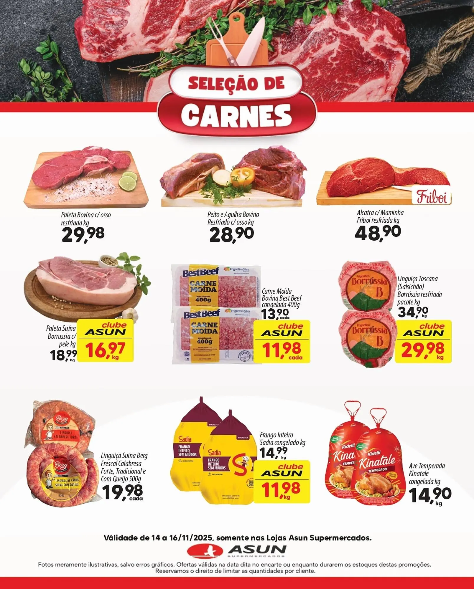 Encarte de Encarte Asun 14 de novembro até 16 de novembro 2025 - Pagina 1