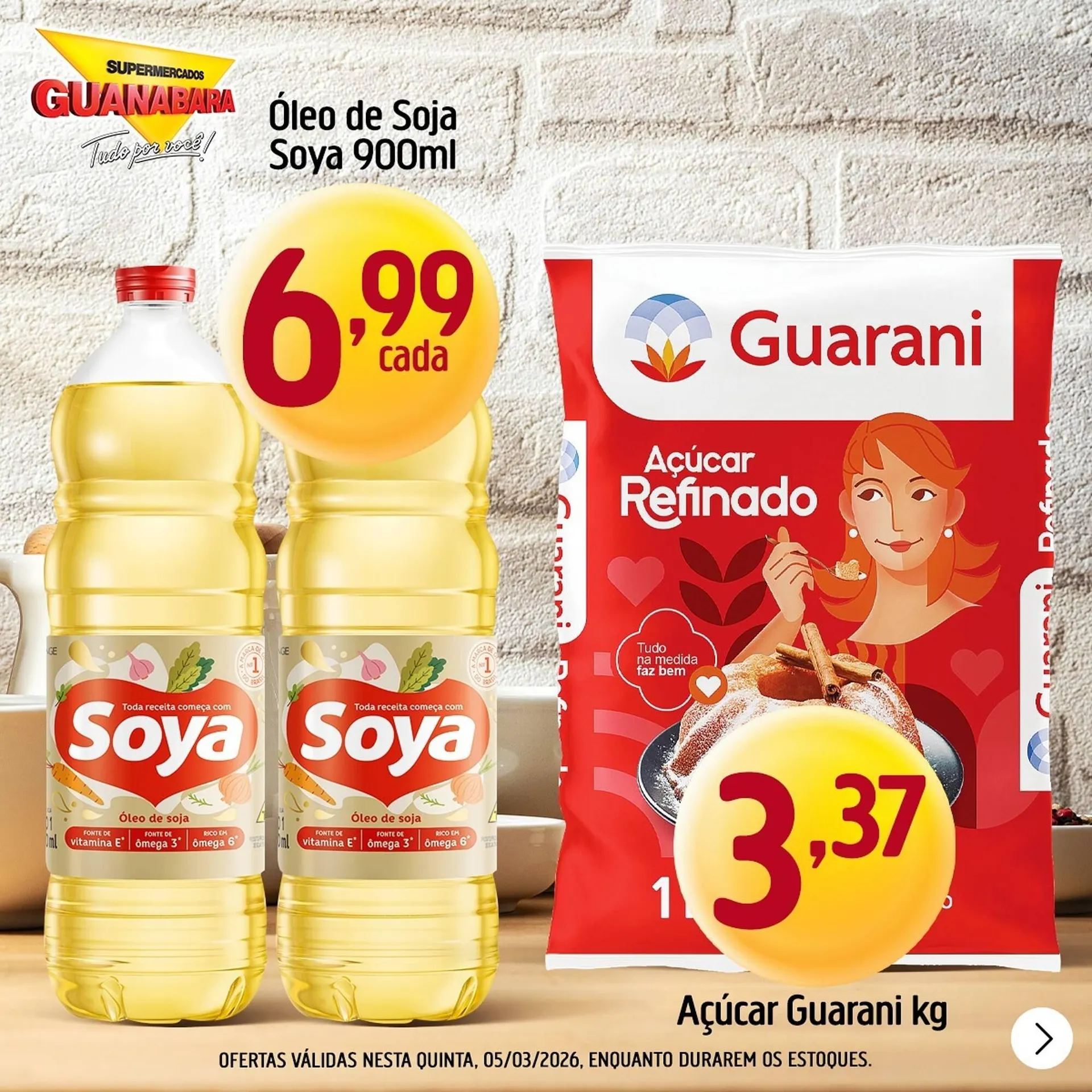 Encarte de Encarte Supermercados Guanabara 5 de março até 5 de março 2026 - Pagina 3