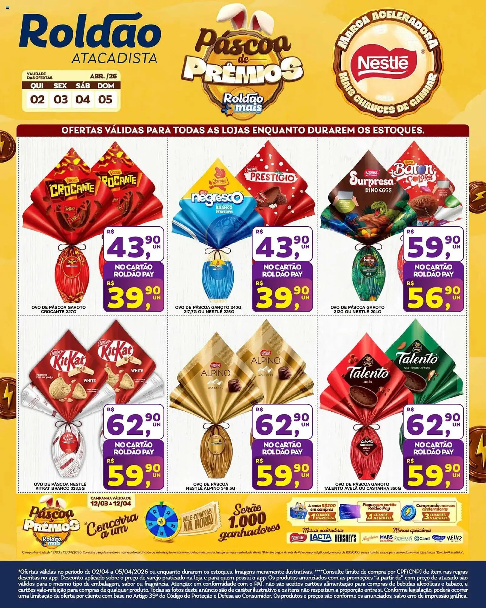 Encarte de Folheto Roldão 2 de abril até 5 de abril 2026 - Pagina 1