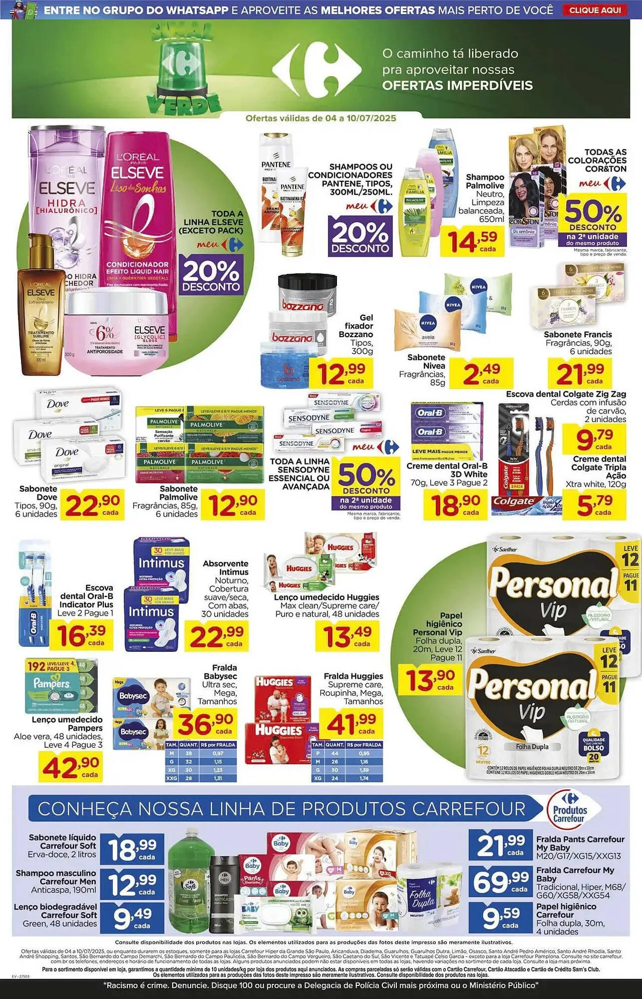 Encarte de Catálogo Carrefour 4 de julho até 10 de julho 2025 - Pagina 10