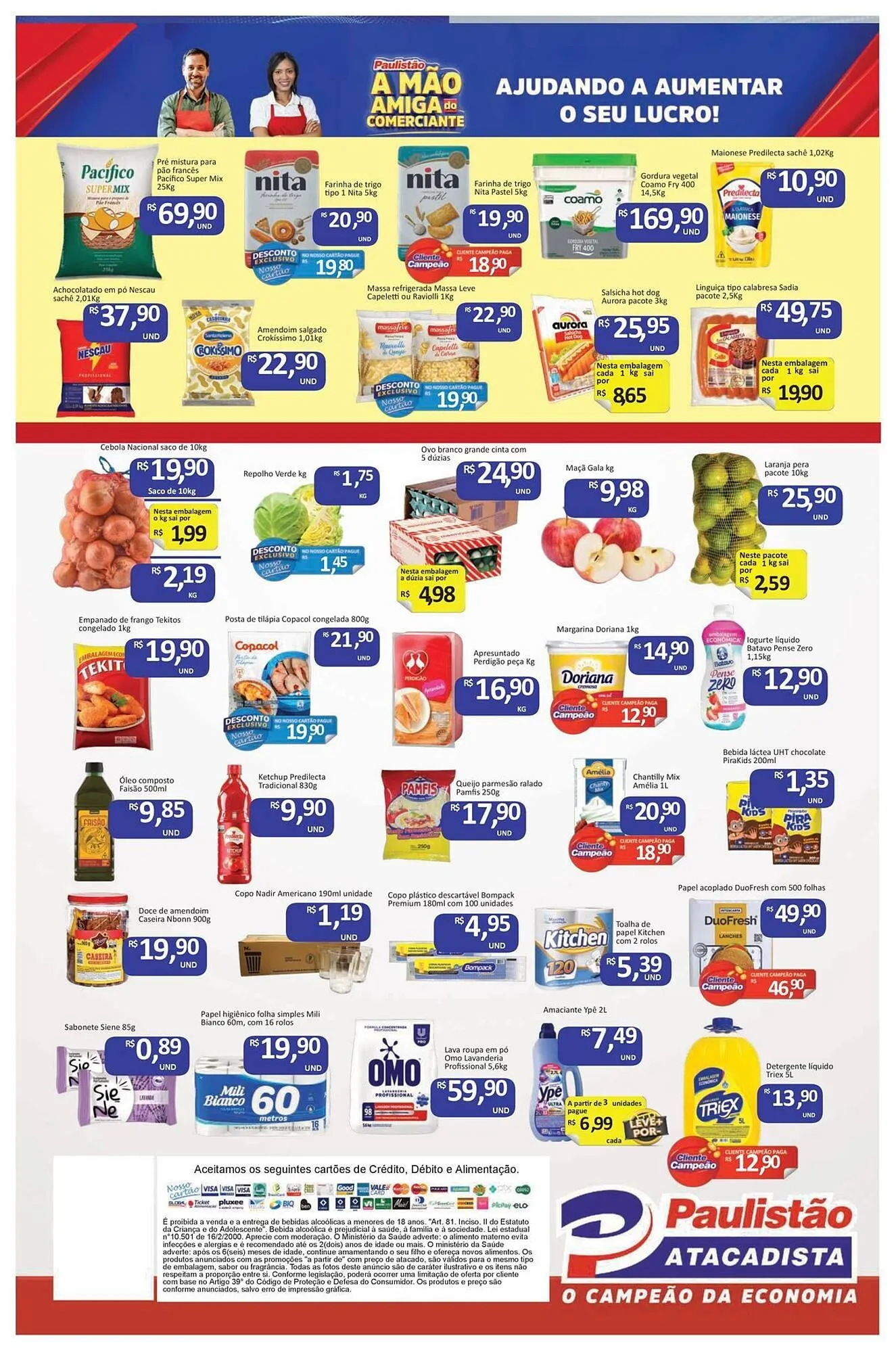 Encarte de Catálogo Paulistão Supermercados 12 de janeiro até 13 de janeiro 2026 - Pagina 2