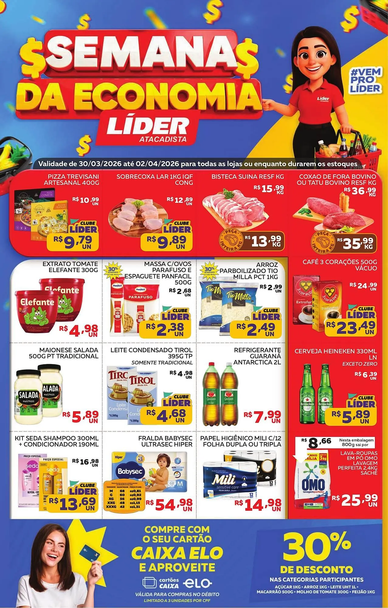 Encarte de Encarte Lider Atacadista 30 de março até 2 de abril 2026 - Pagina 1