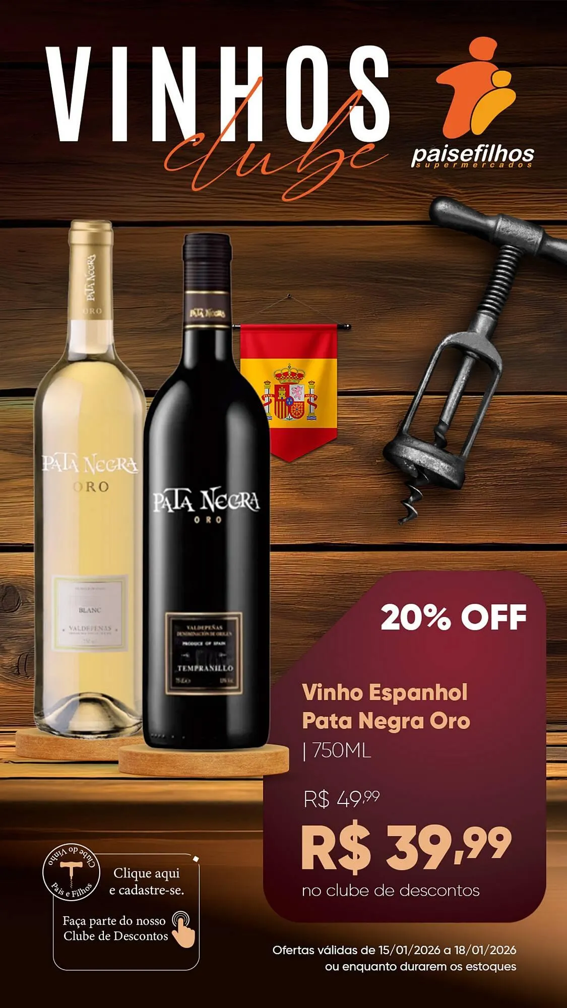 Encarte de Catálogo Pais e Filhos Supermercados 17 de janeiro até 18 de janeiro 2026 - Pagina 6